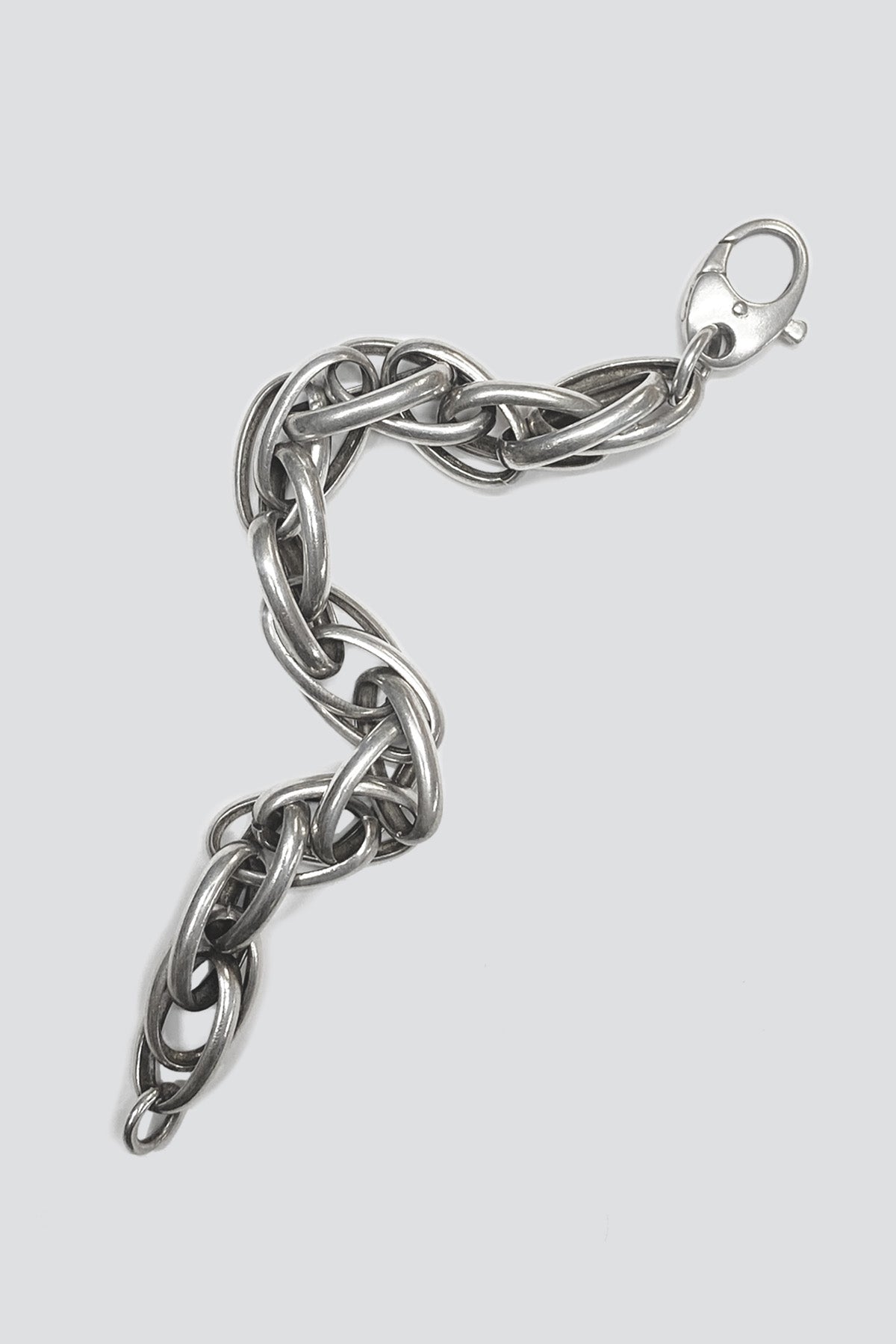 Sterling Silver Layered Oval Link Chain
