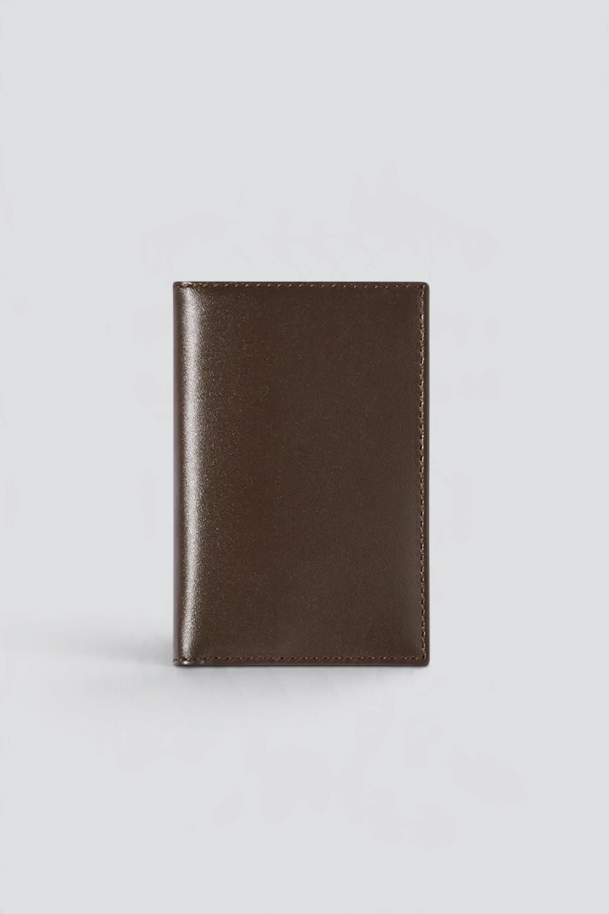 Leather Bi-Fold Wallet - Brown - SA6400