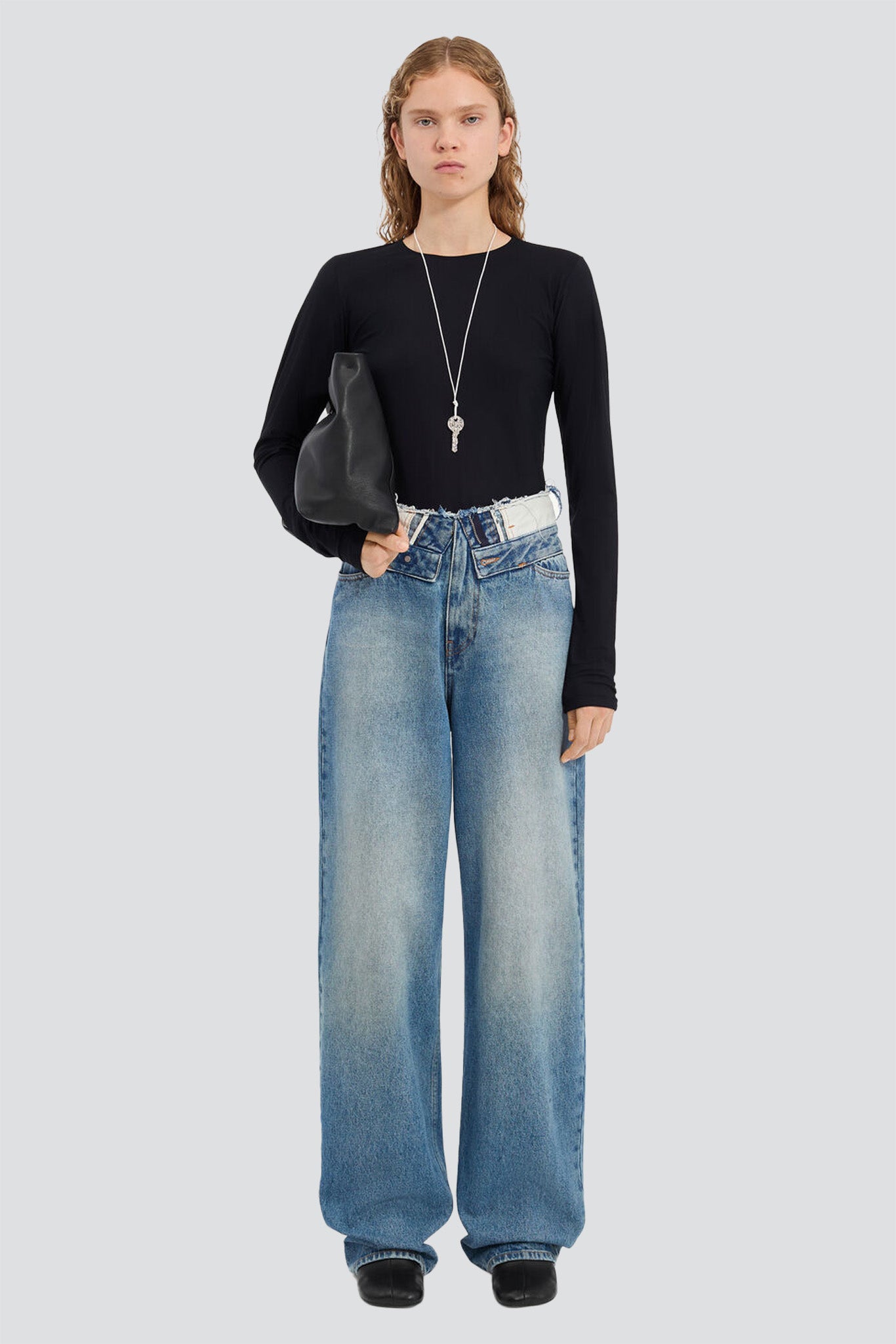 Light Blue Pants 5 Pocket