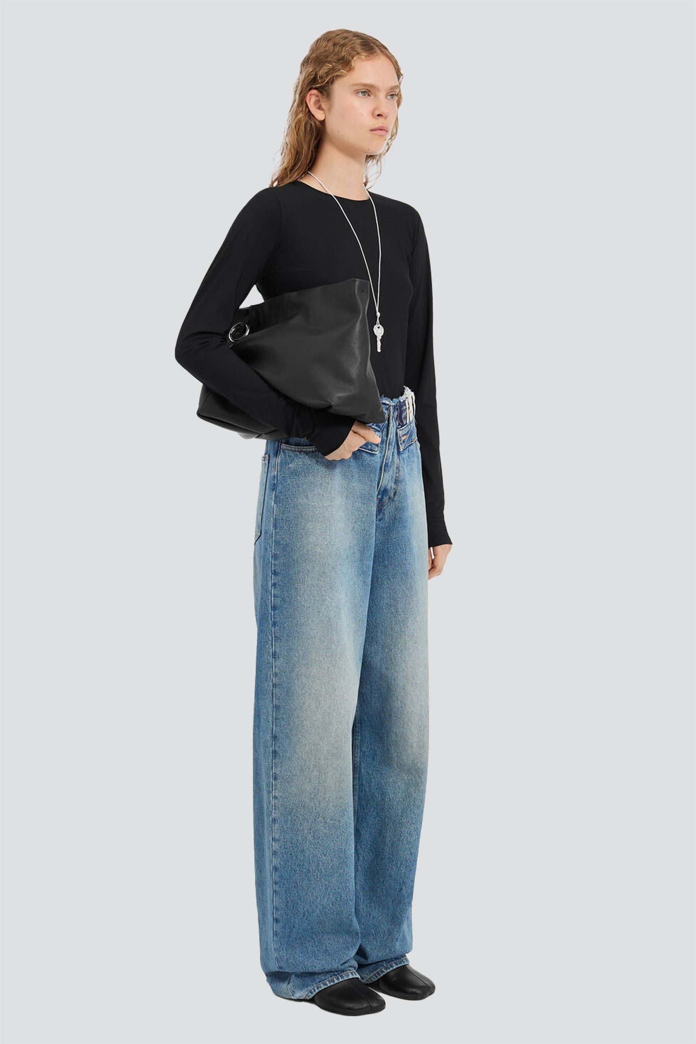 Light Blue Pants 5 Pocket