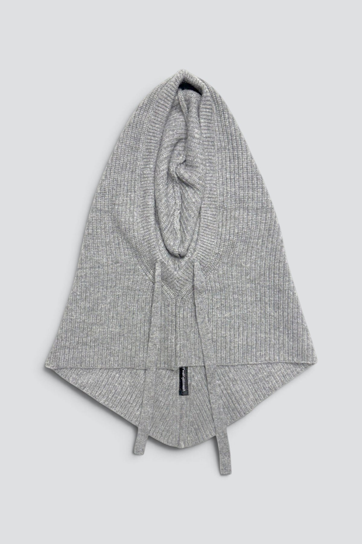 Light Grey Cashmere Balaclava