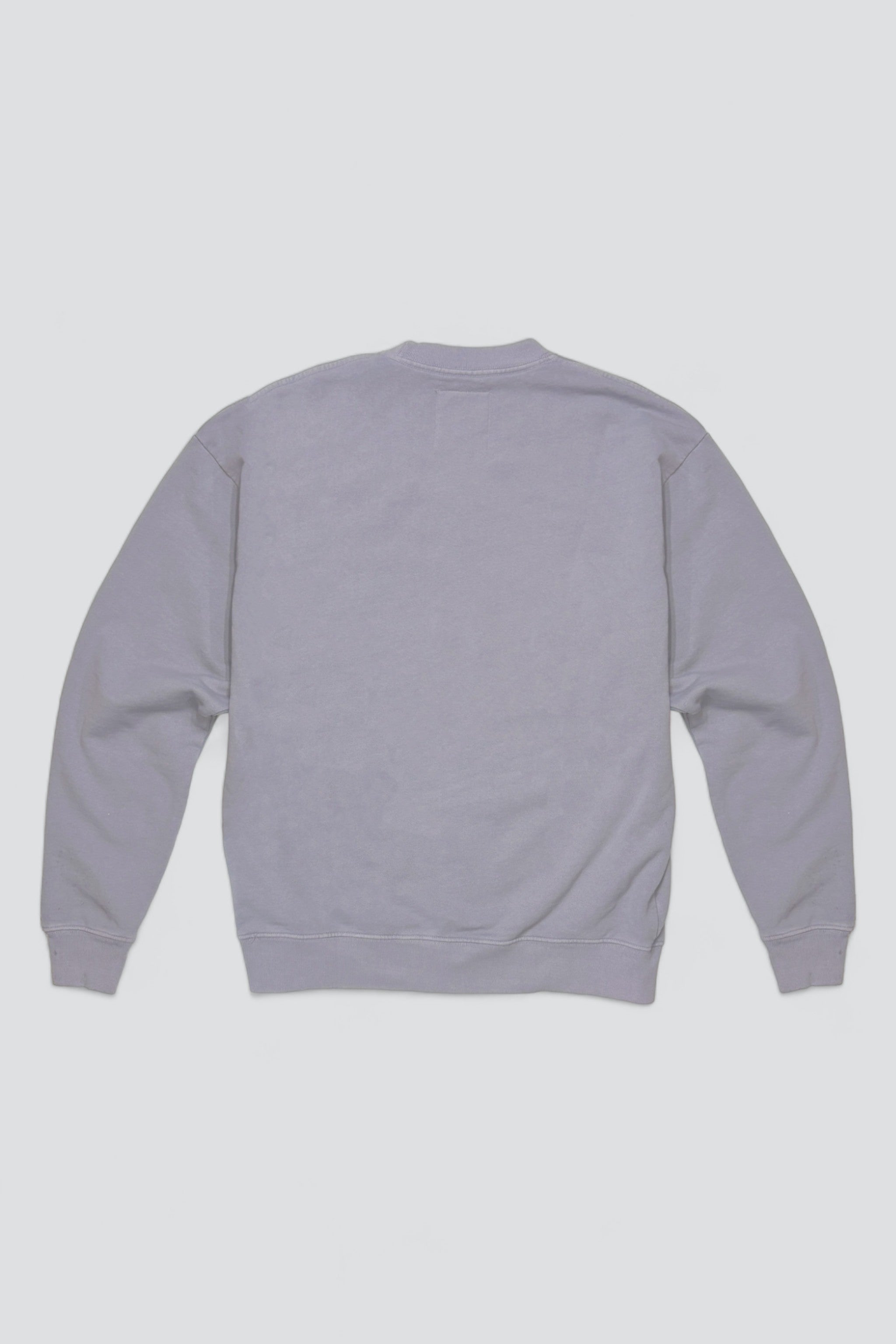 Lilac Embroidered New York Chest Logo Sweatshirt