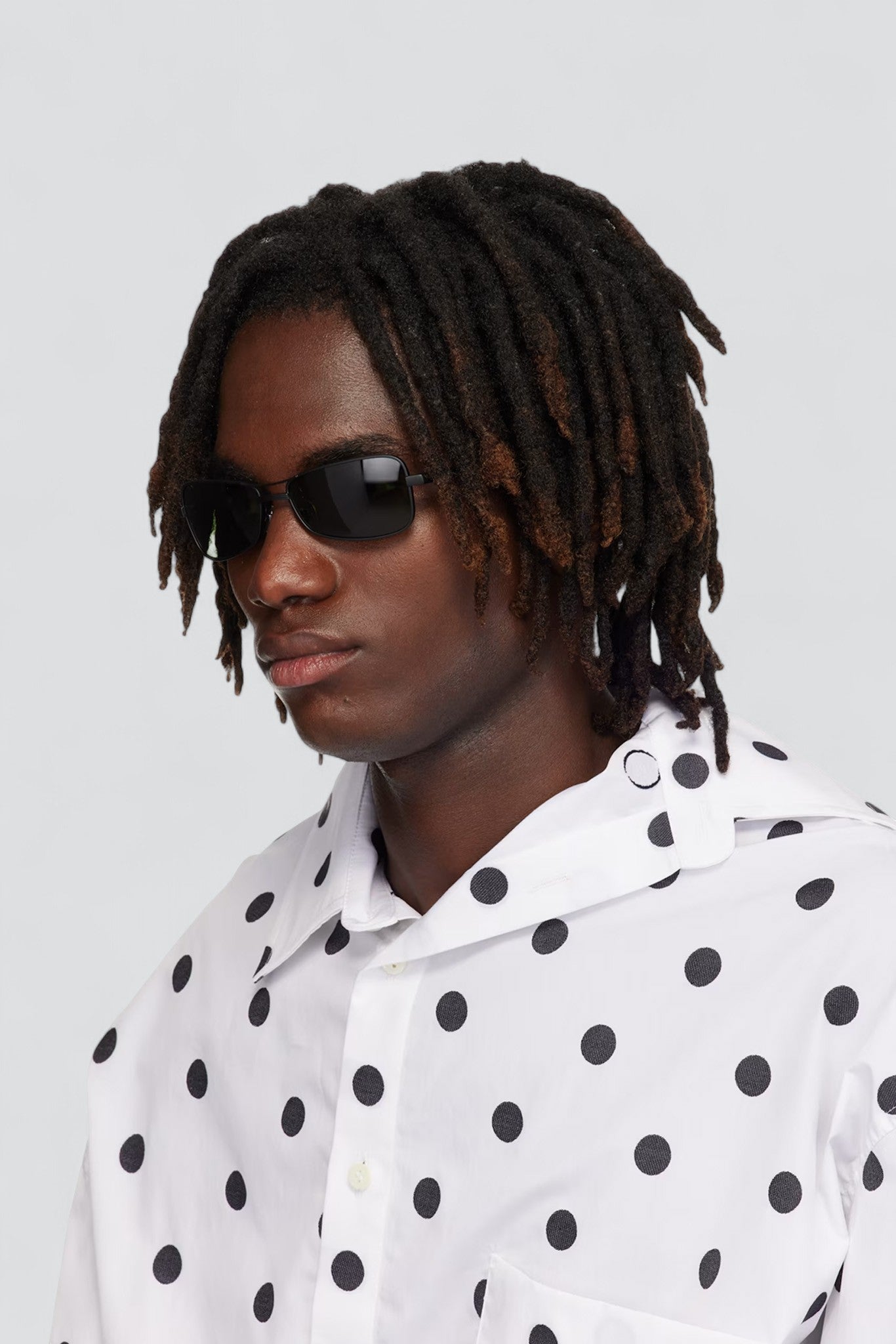 Matt Black/Black/Green Stazione Sunglasses