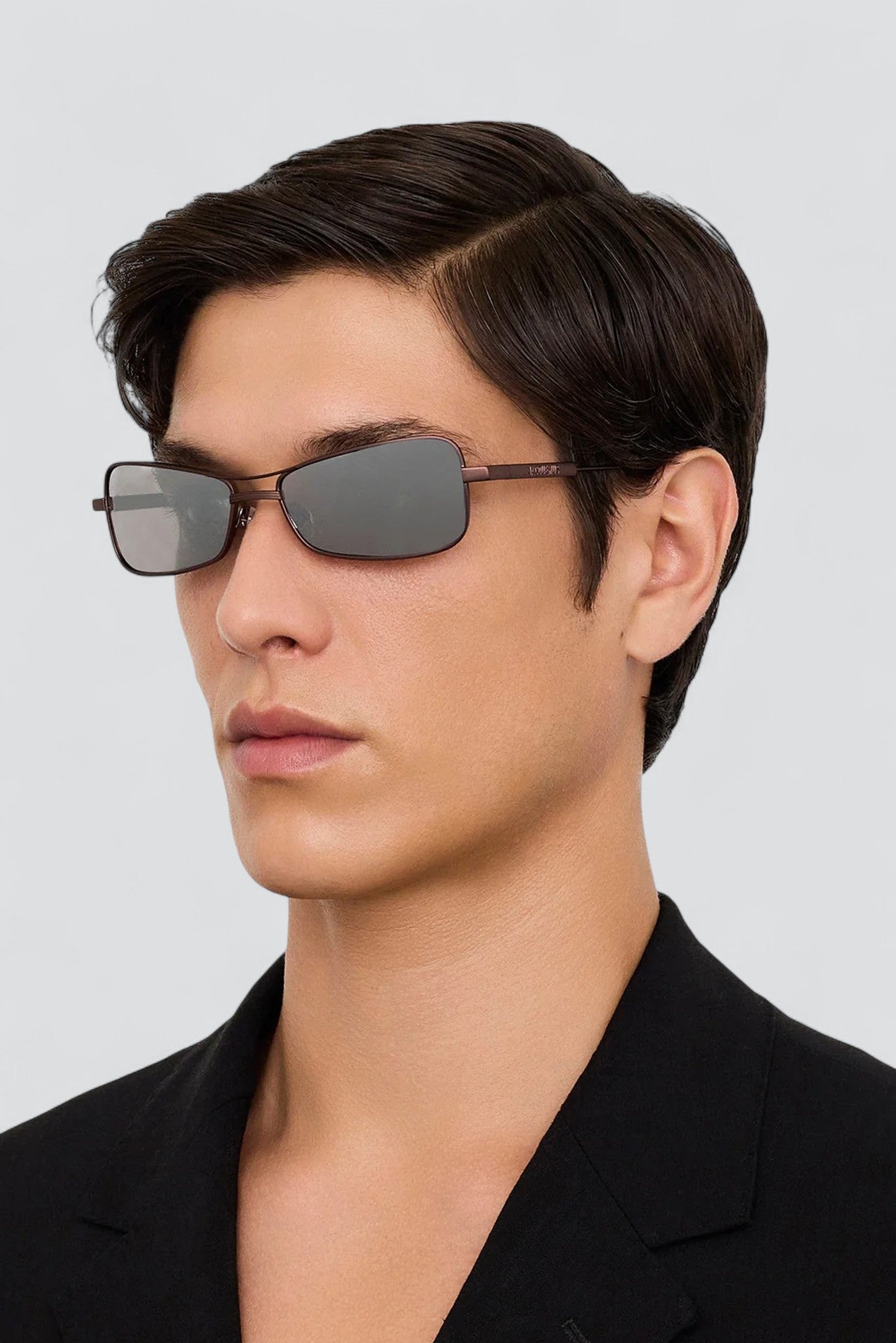 Matt Brown/Wood/Silver Stazione Sunglasses