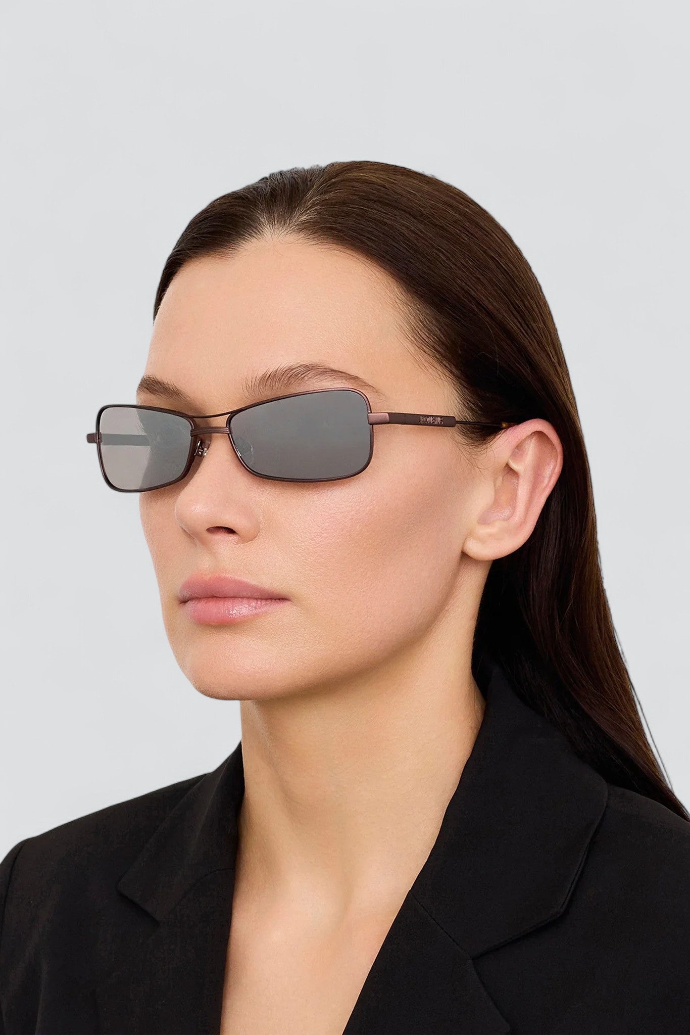Matt Brown/Wood/Silver Stazione Sunglasses