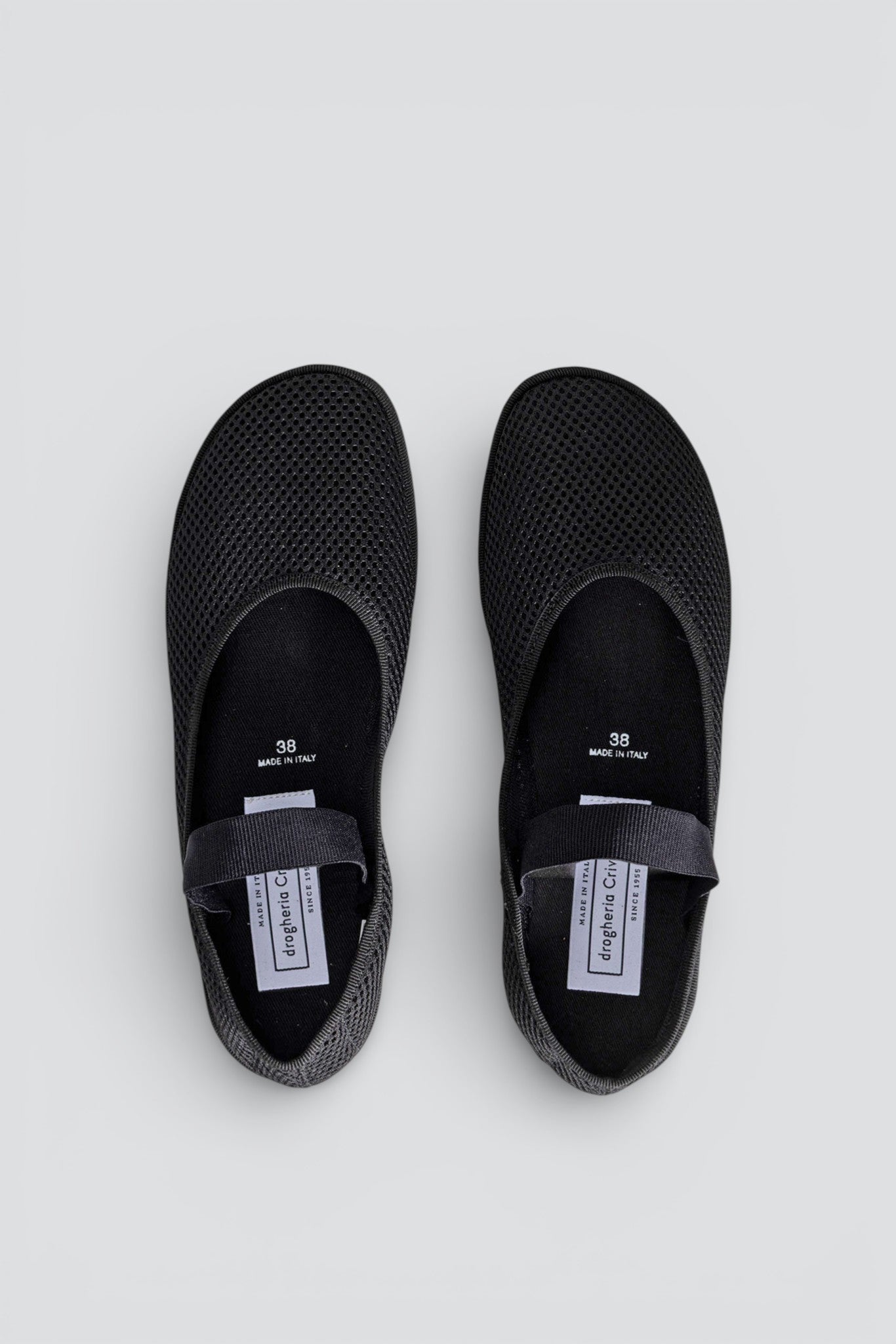 Black Mesh Honeycomb Ballet Round Elastic