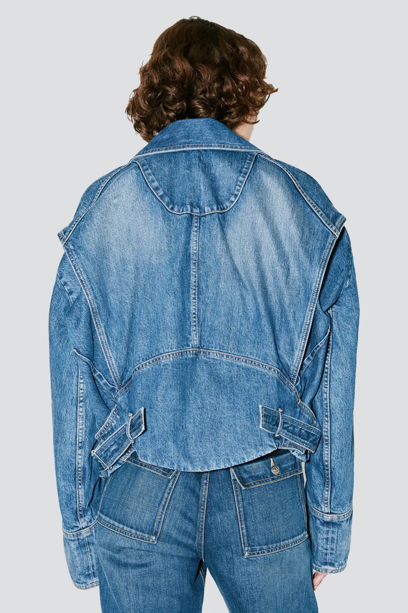 Mid Blue Marty Jacket