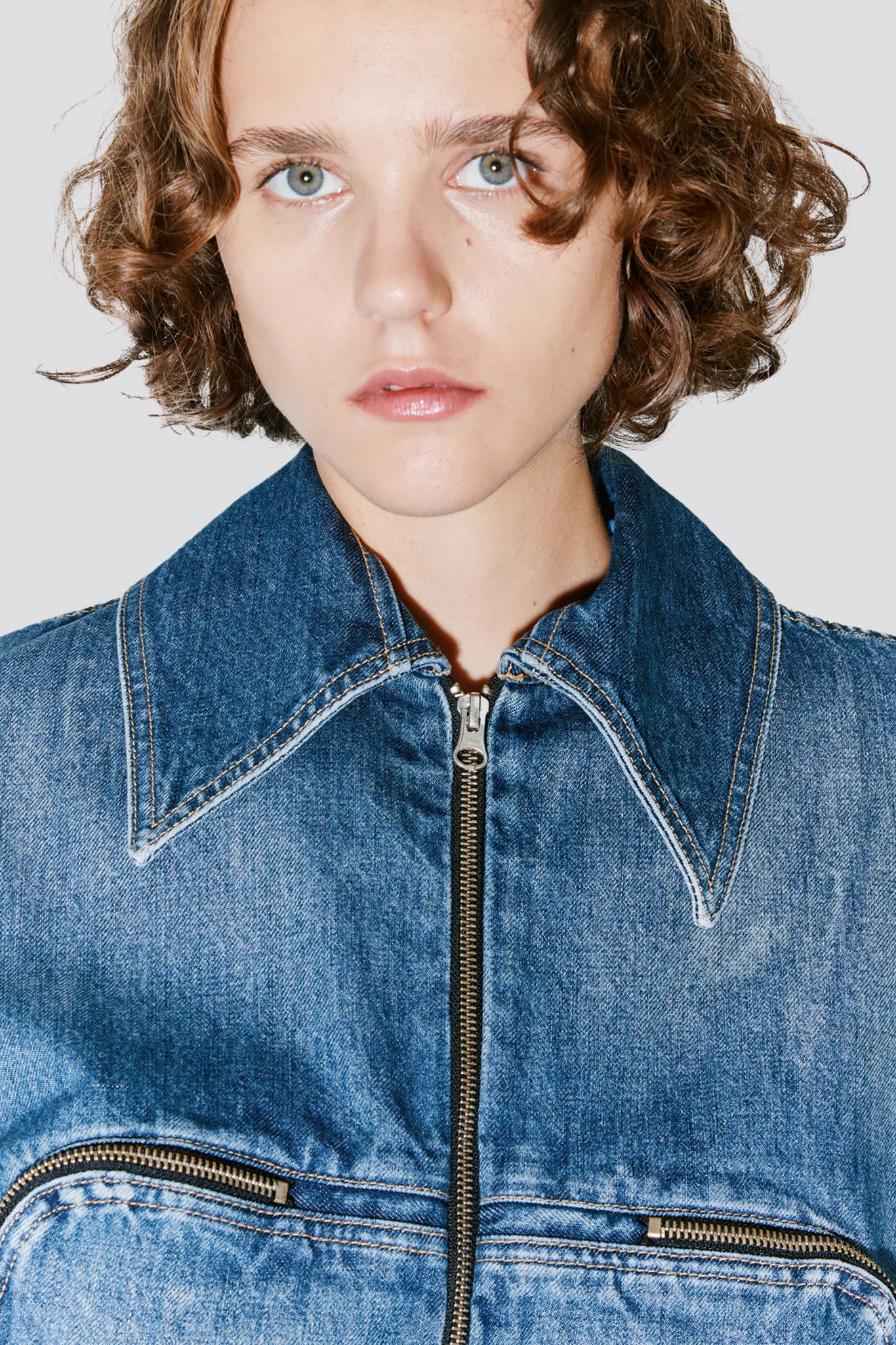 Mid Blue Marty Jacket