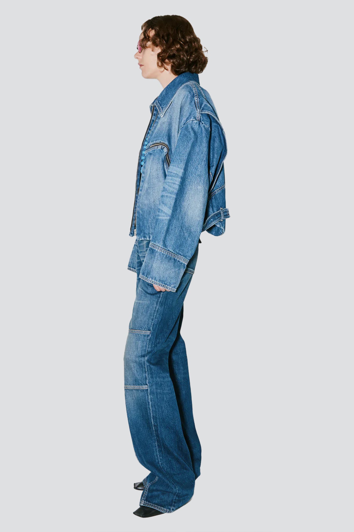 Mid Blue Marty Jacket