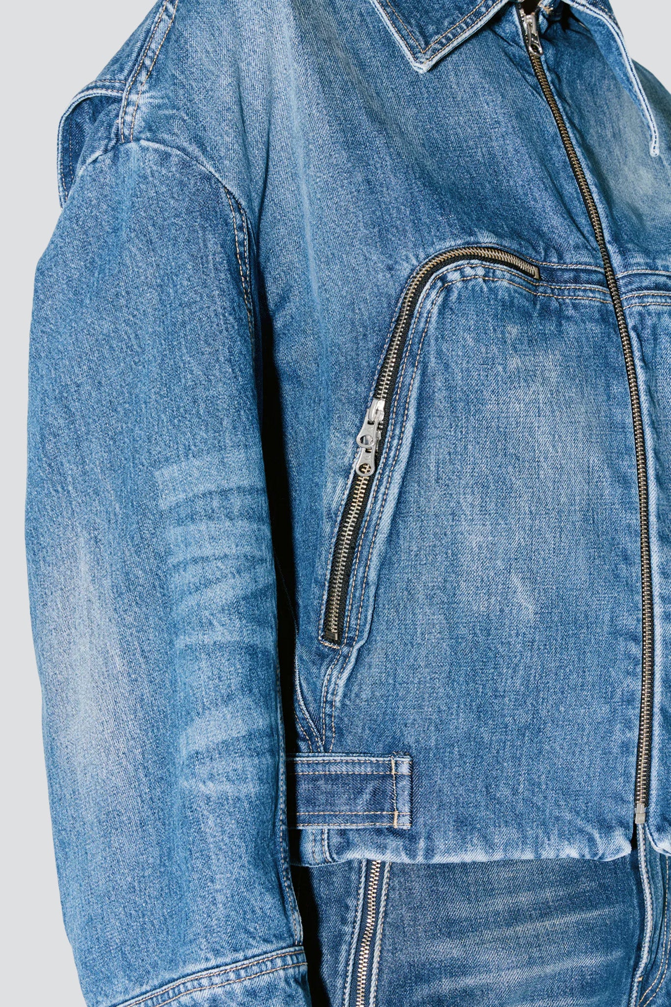 Mid Blue Marty Jacket