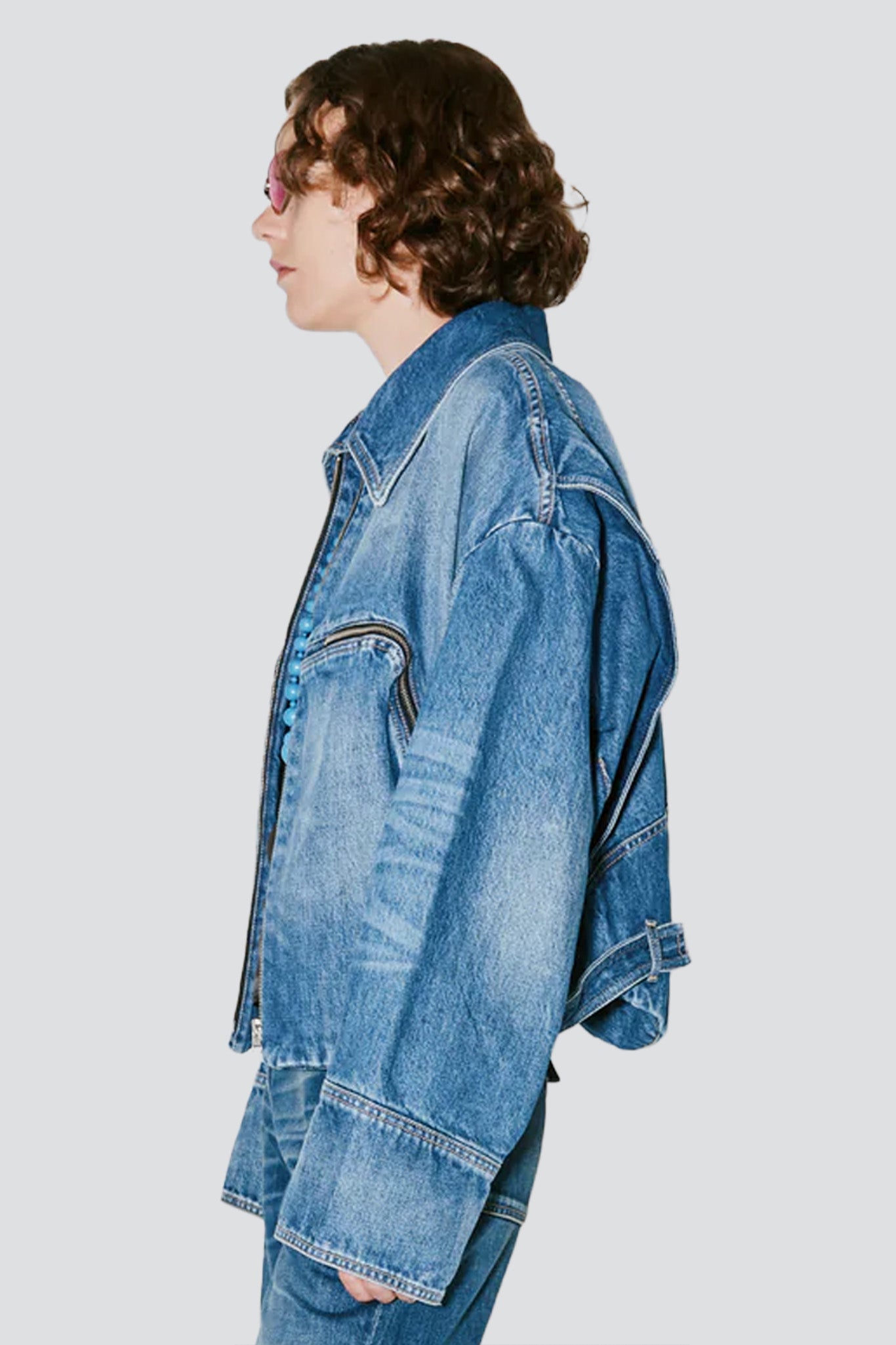Mid Blue Marty Jacket