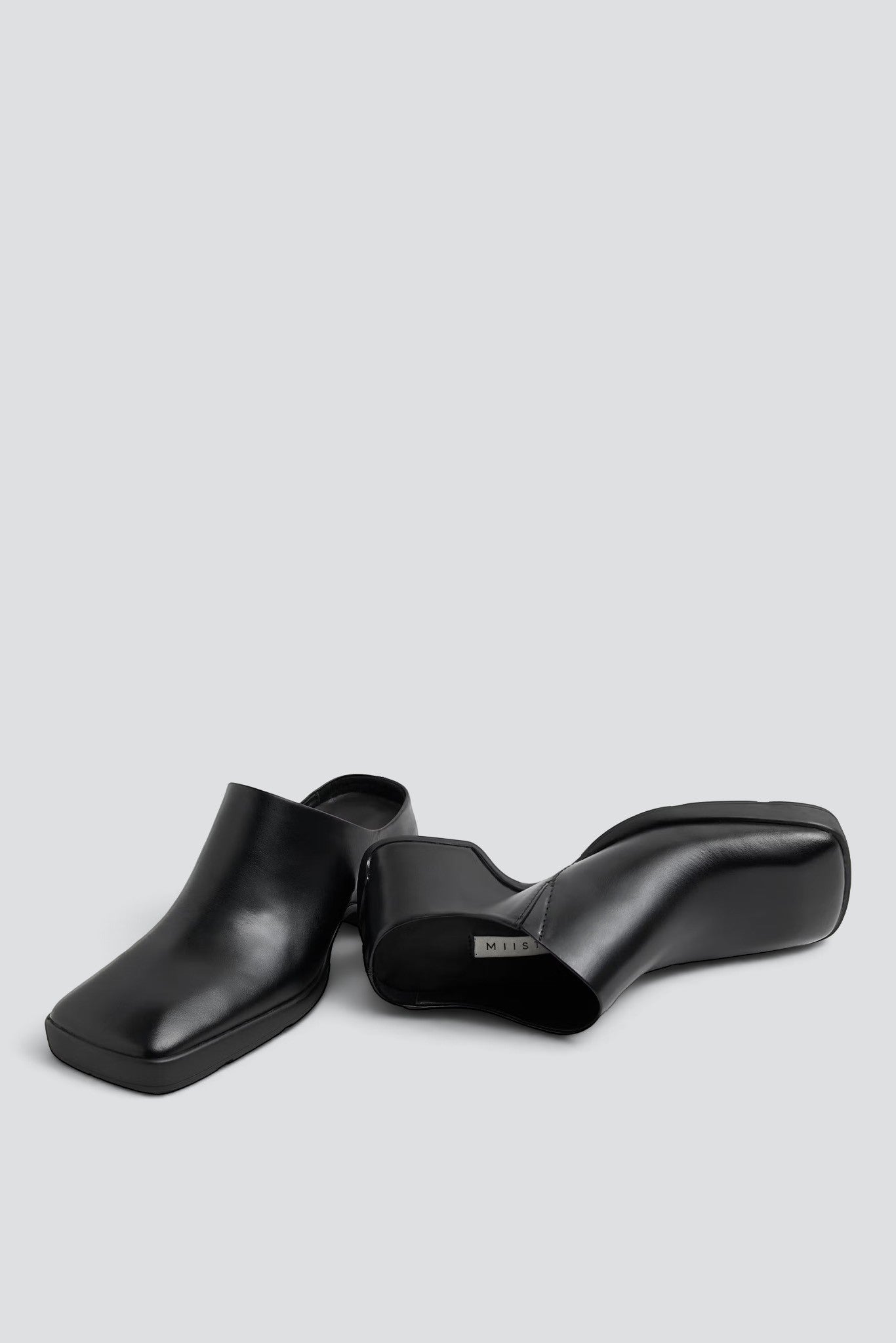 Black Amoy Mules
