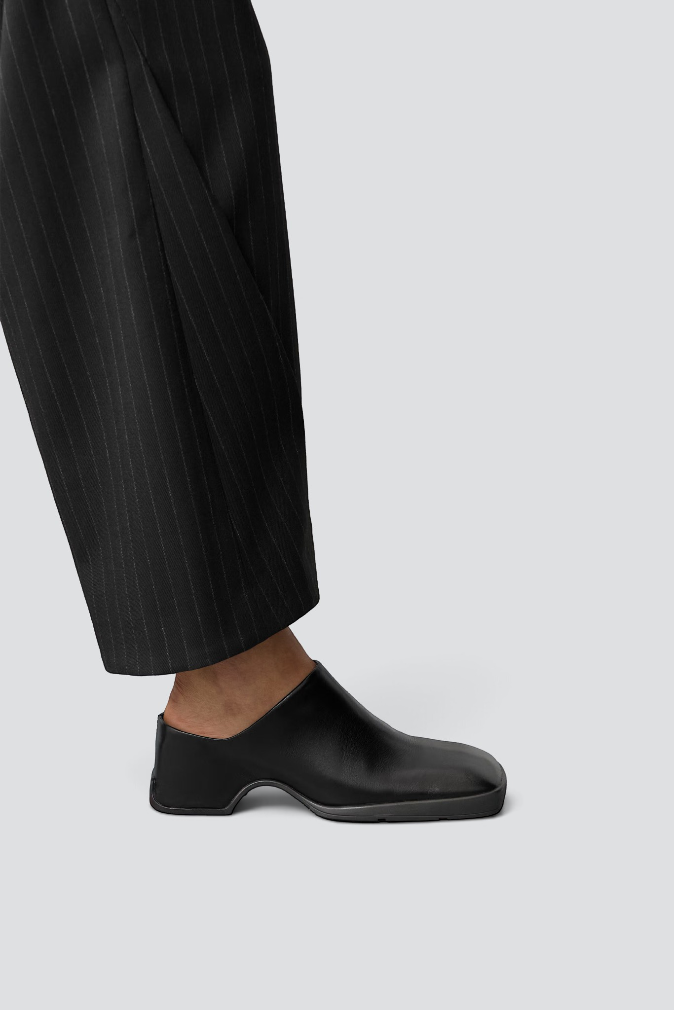 Black Amoy Mules