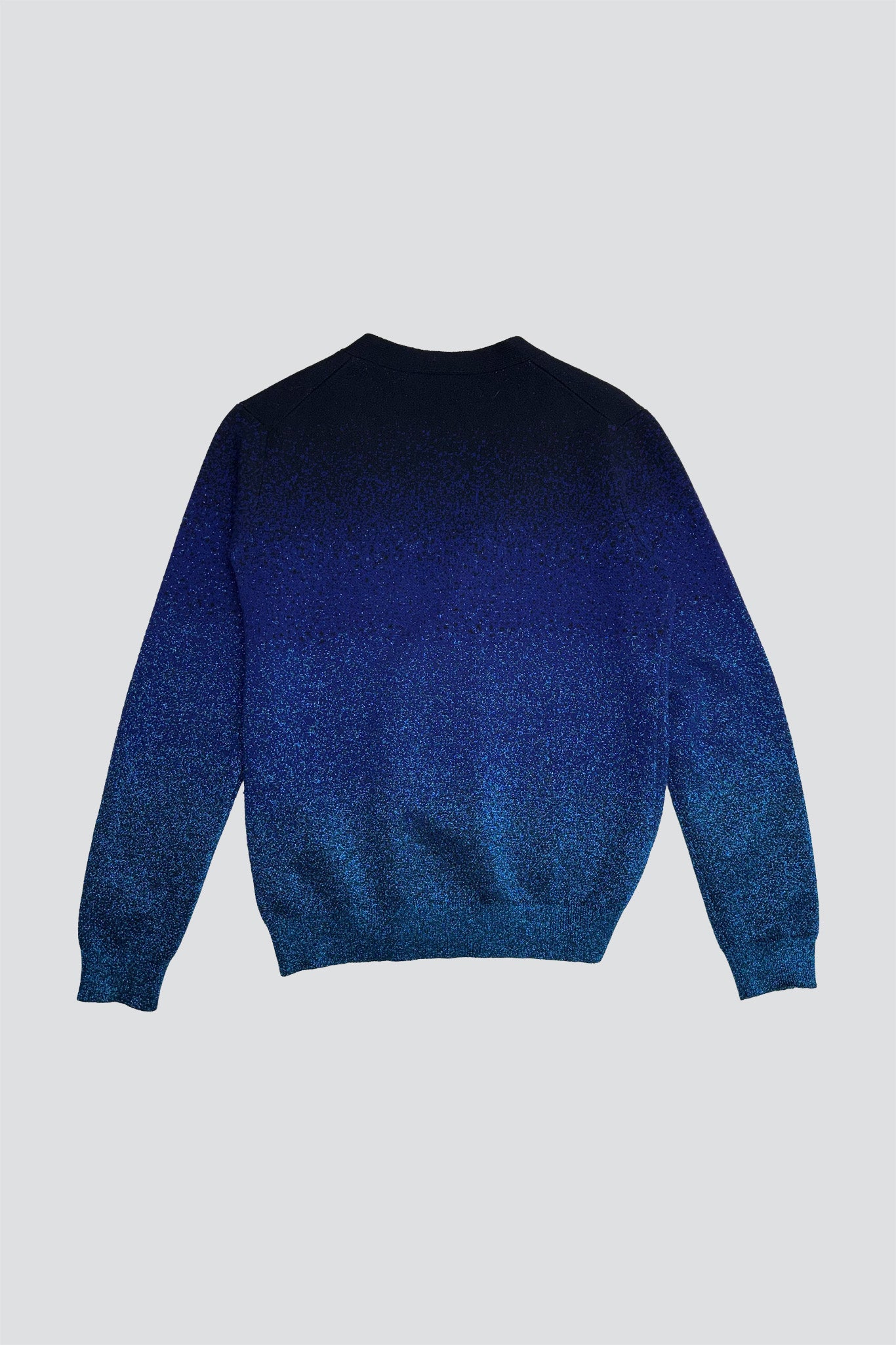 Missoni Blue Glitter Knit Cardigan