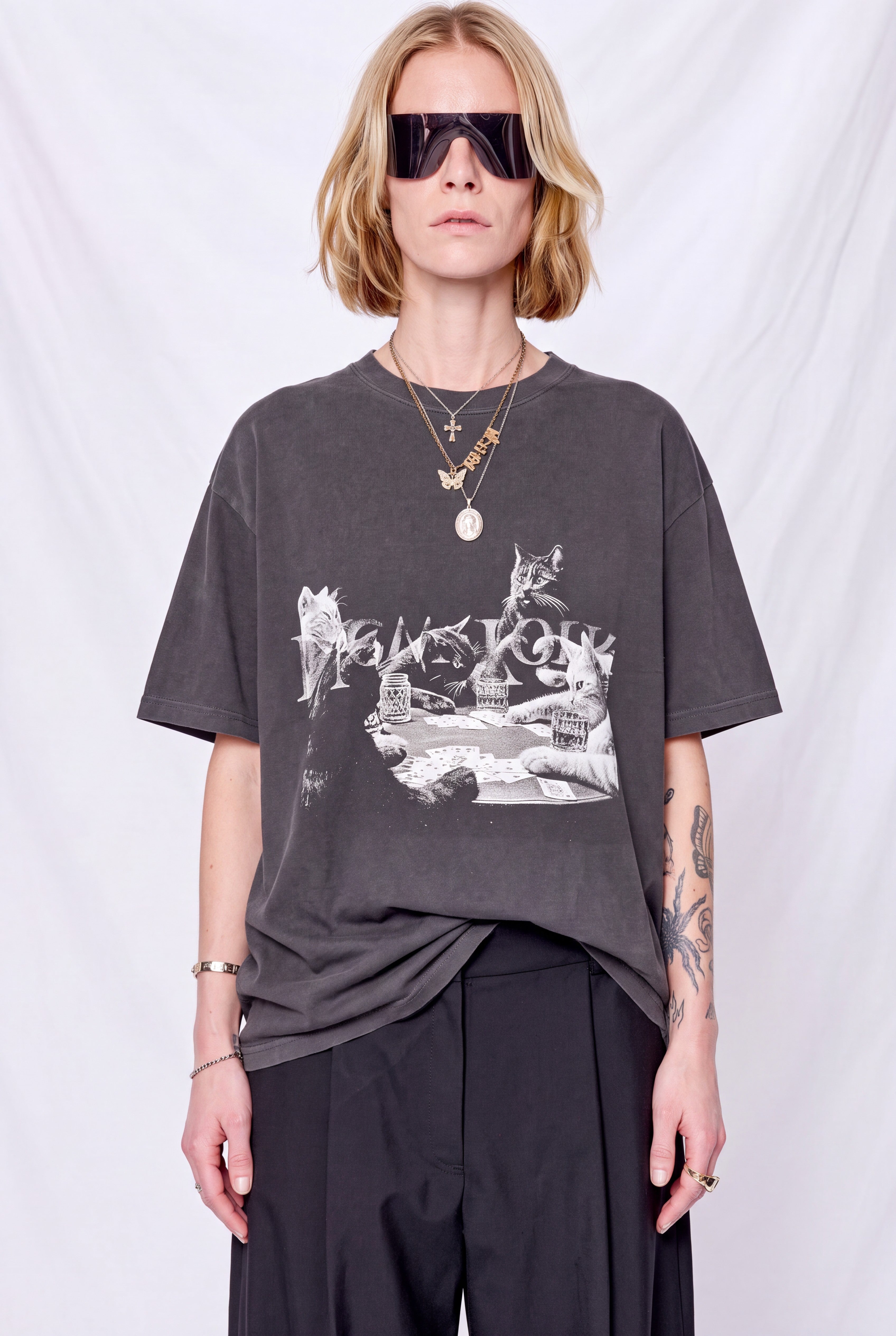 Mixed New York Logo 7 T-Shirt