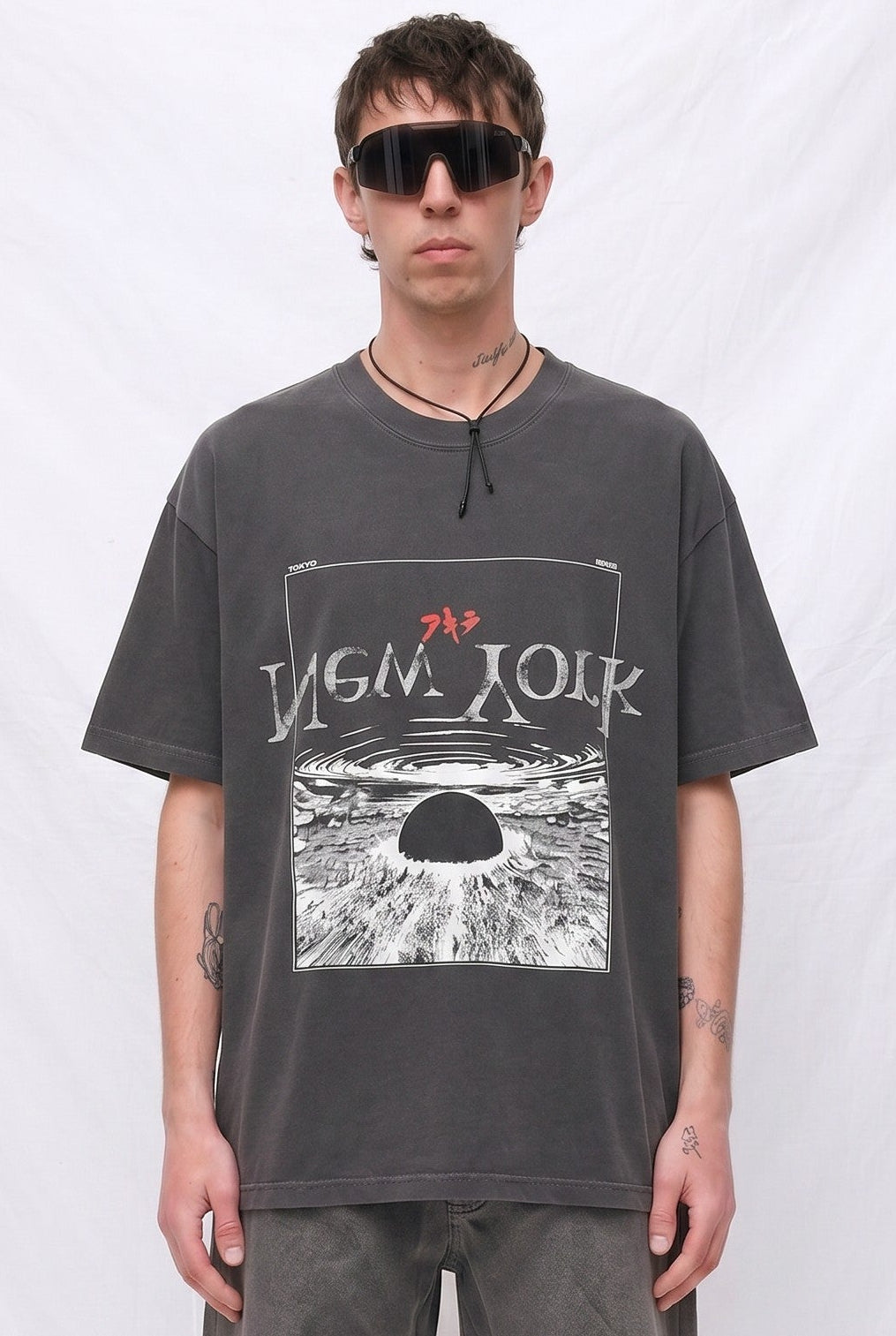 Mixed New York Logo 8 T-Shirt