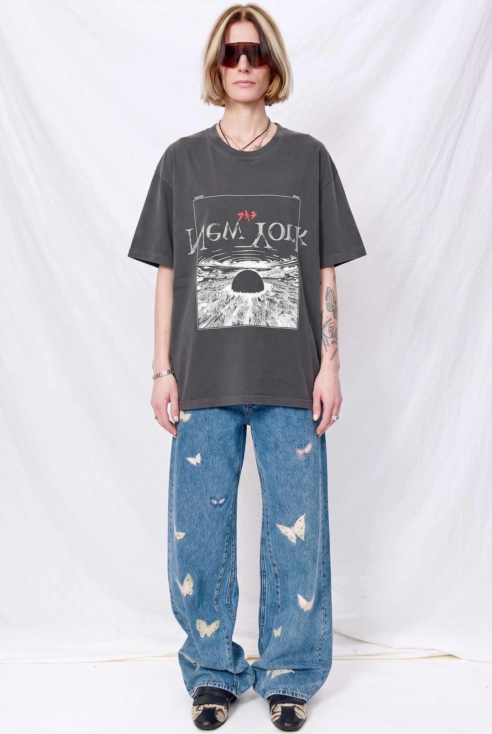 Mixed New York Logo 8 T-Shirt