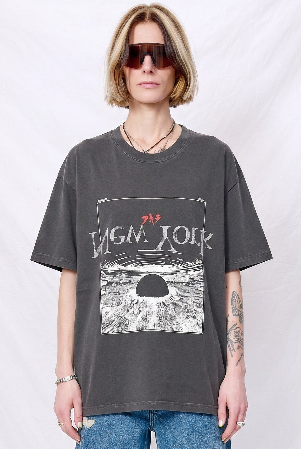 Mixed New York Logo 8 T-Shirt