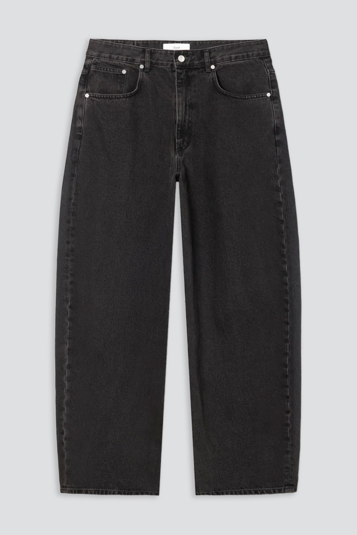 Mud Relaxed Curved Wide Jeans