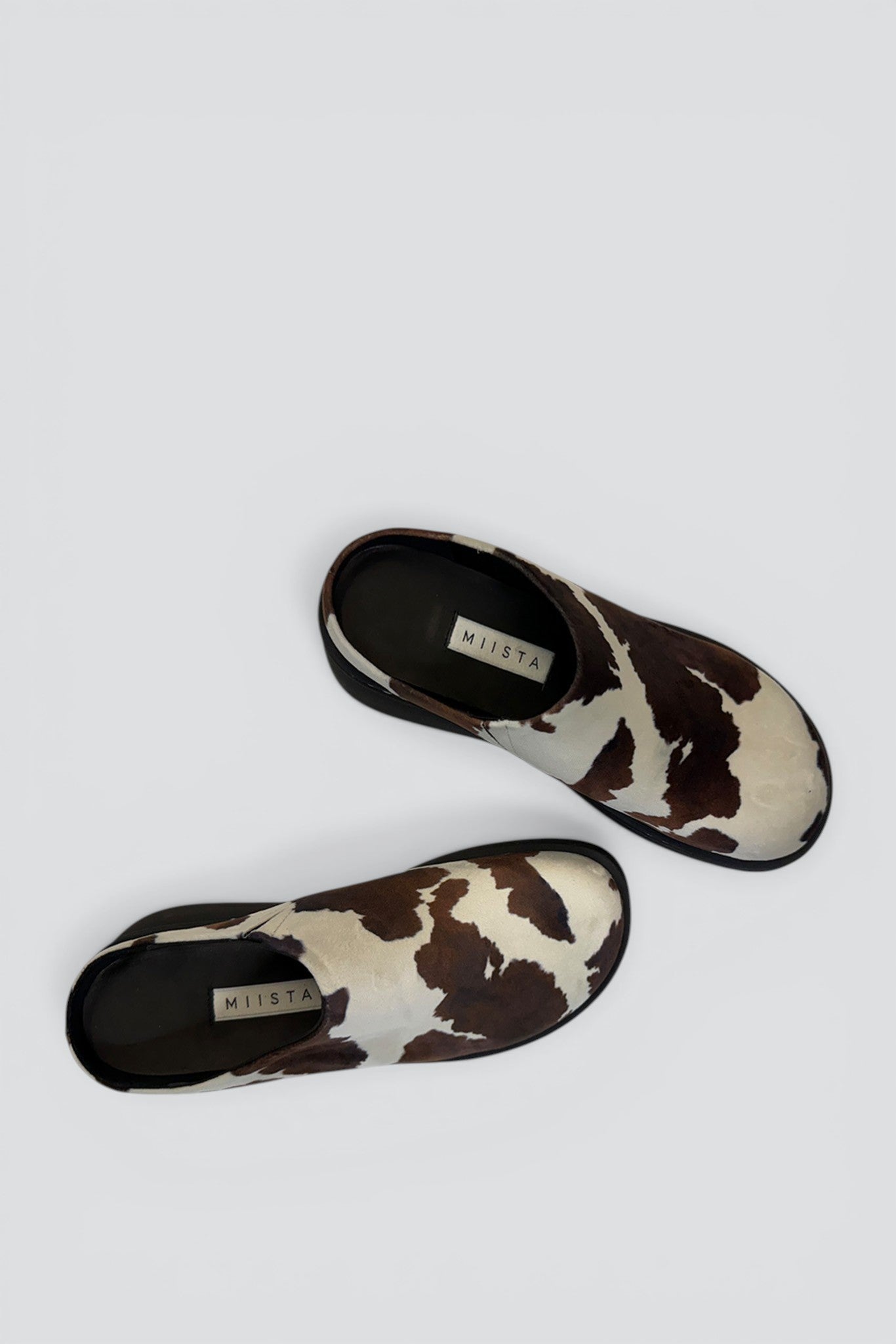 Multi Kristi Cow Print Mules