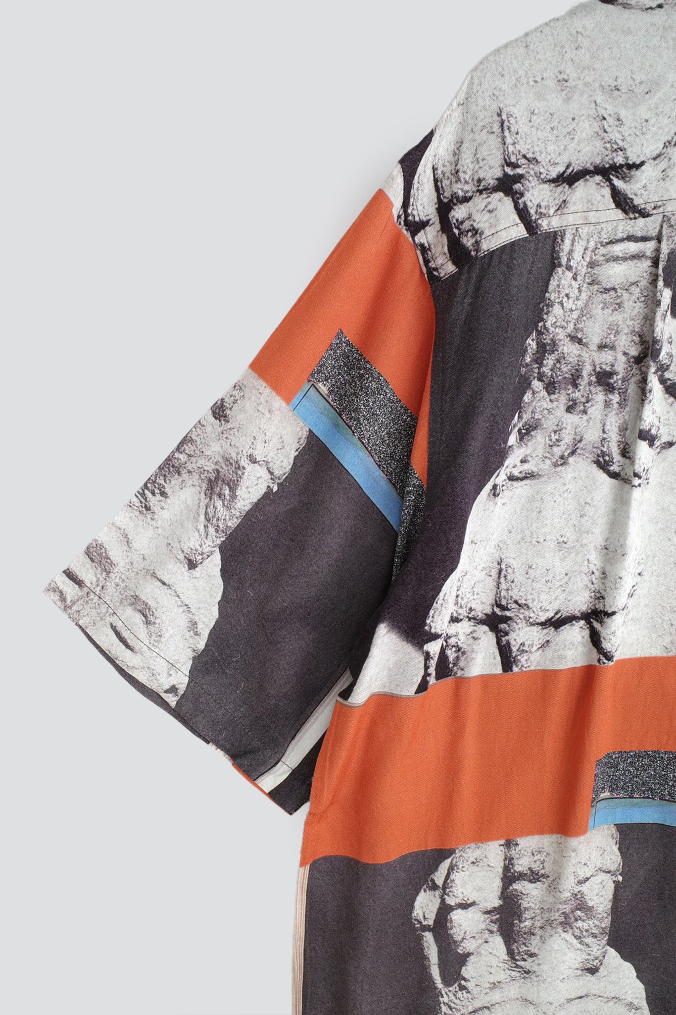 Multi Prehistoric Button Up