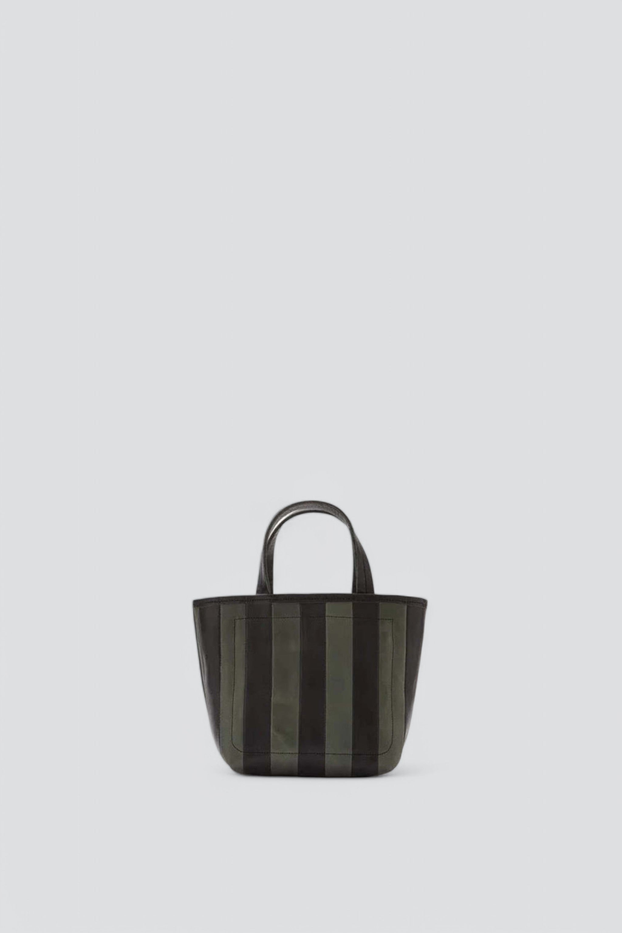Green/Black Striped Gorriti Handbag - Nimes – Assembly New York