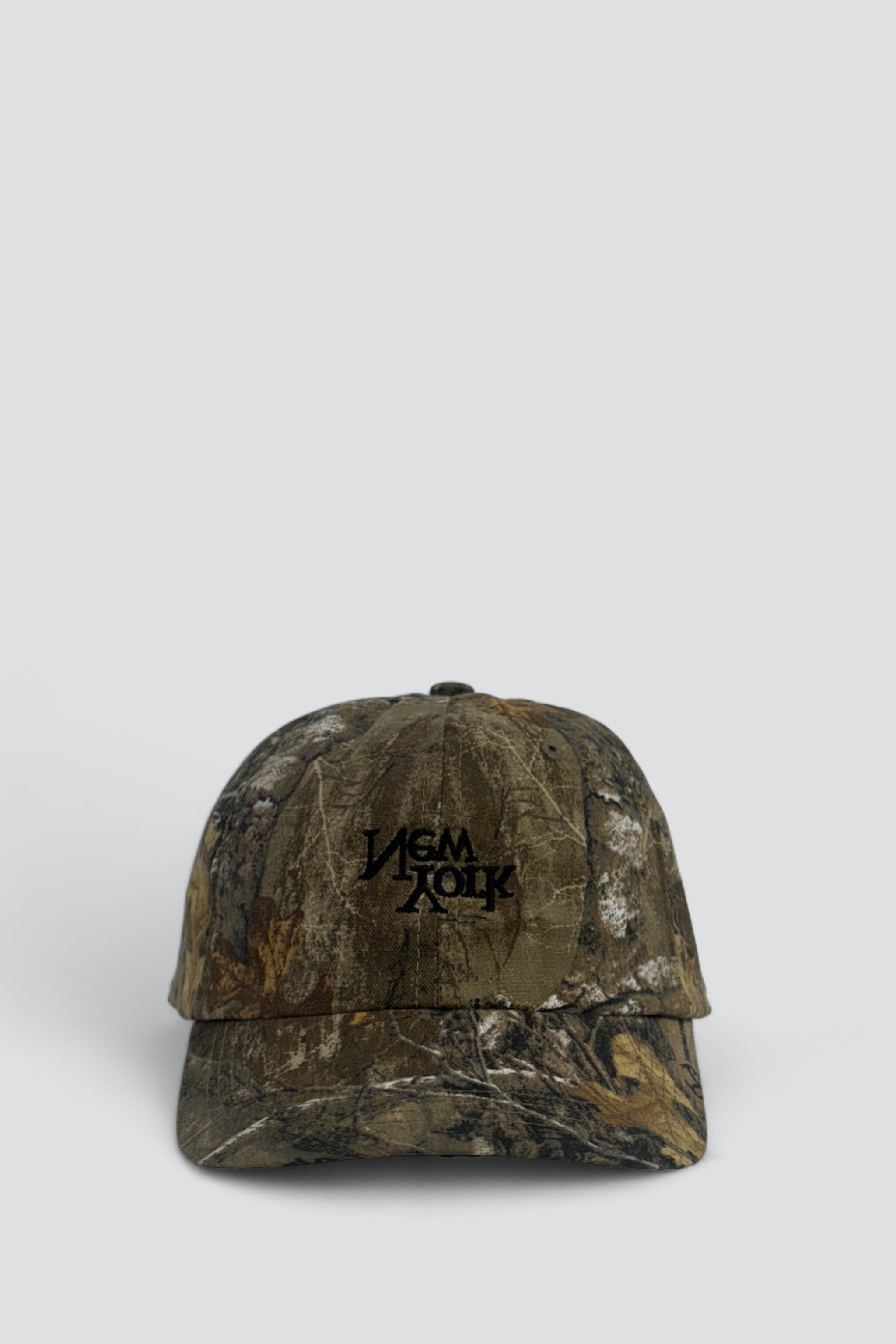 New York V2 Embroidered Hat -  Tree Camo/Black