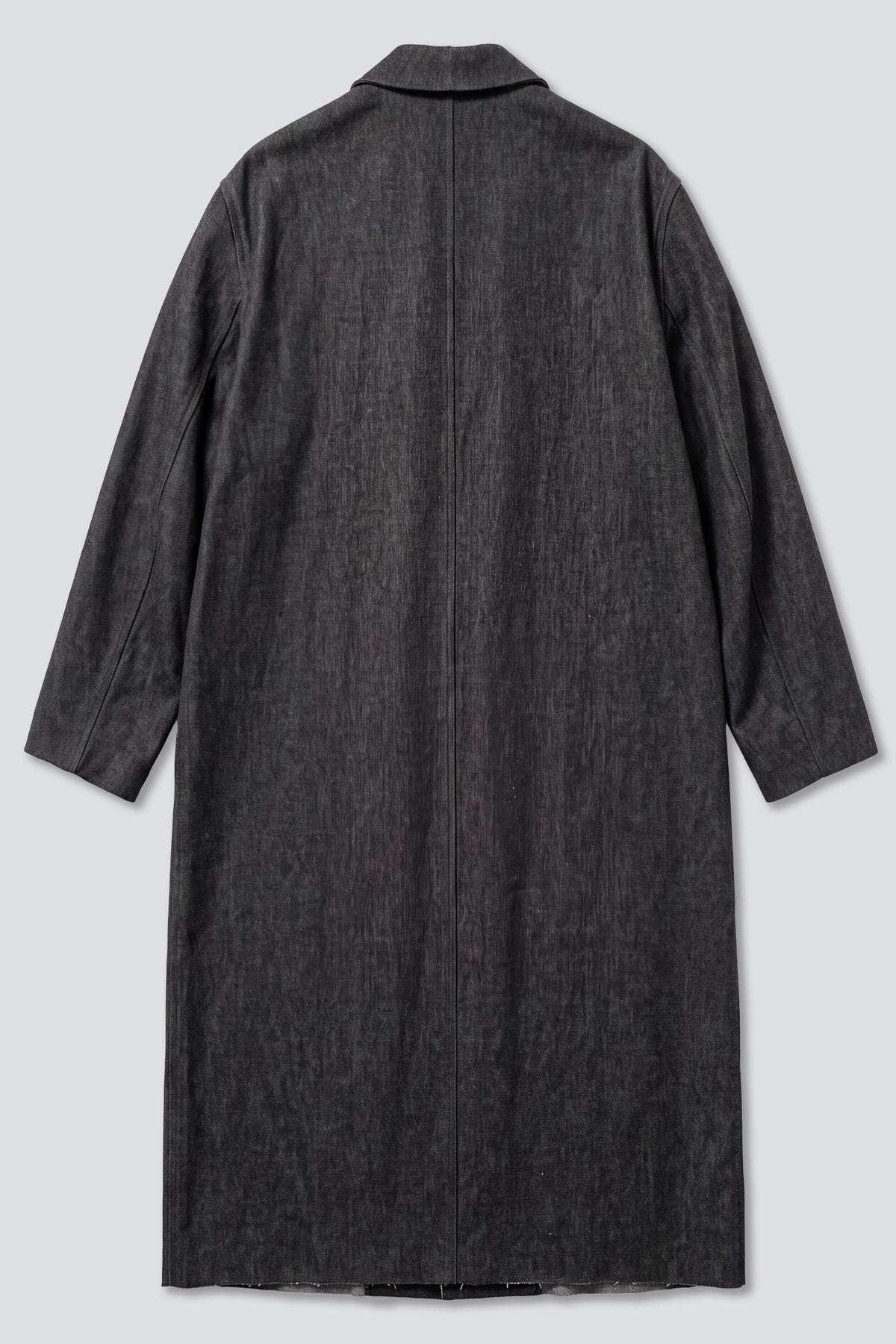 No.230 Indigo Denim Double Breasted Coat