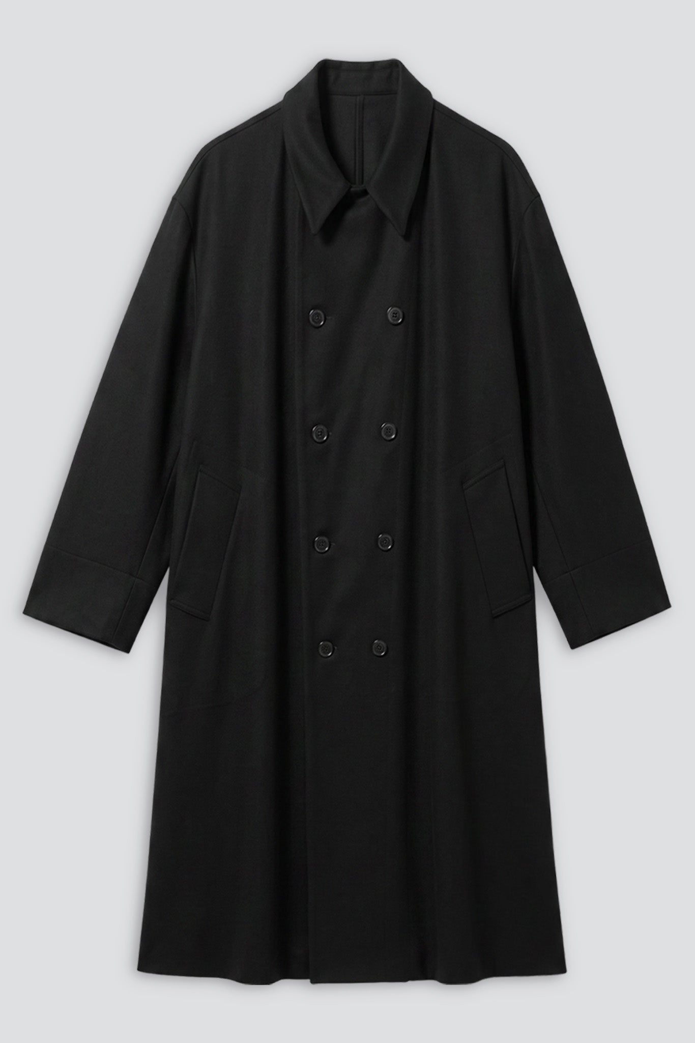 No.230 Loro Piana Heavy Wool Double Breasted Coat