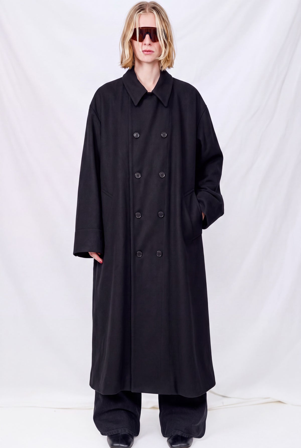 No.230 Loro Piana Heavy Wool Double Breasted Coat