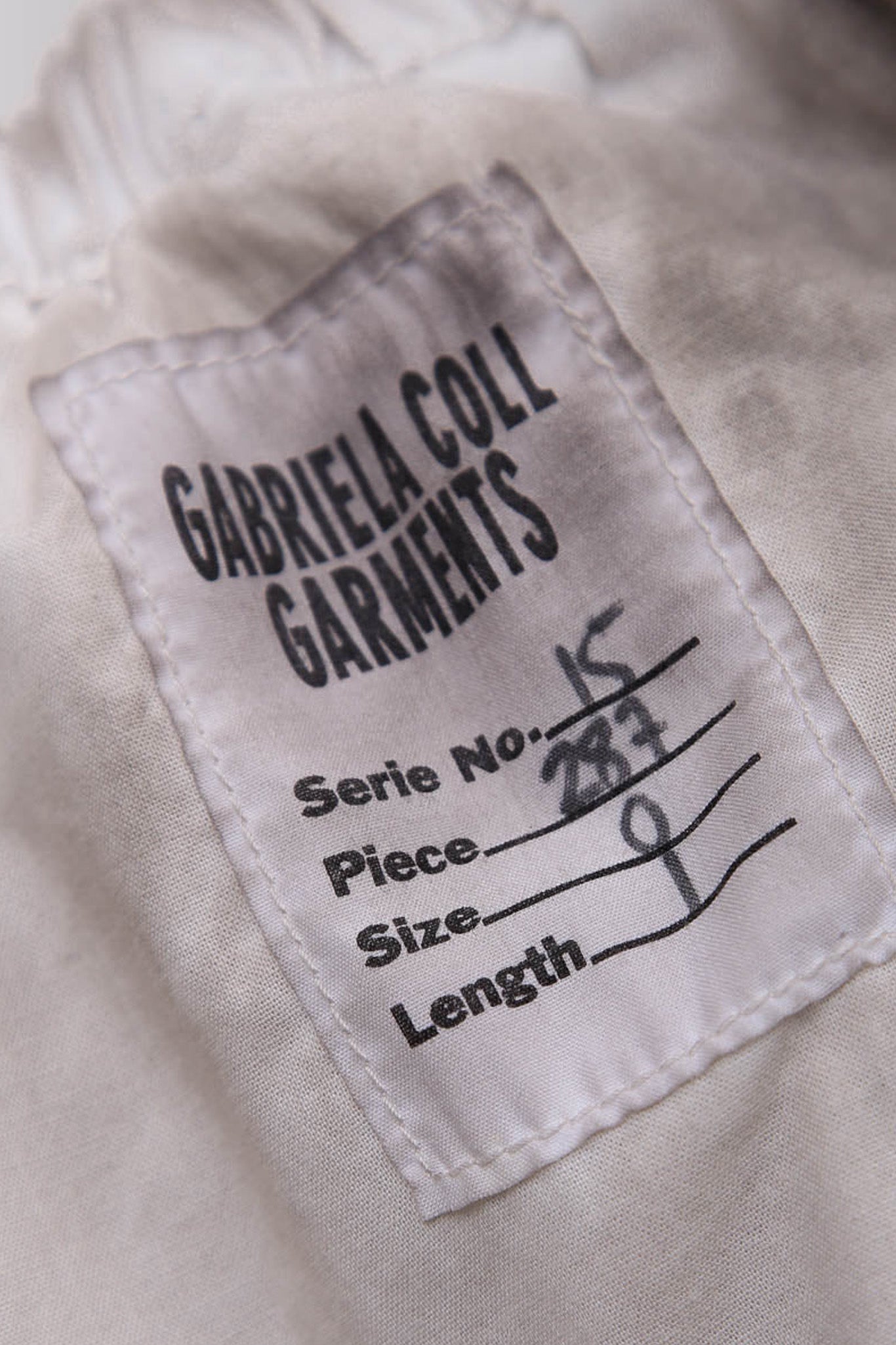 No.287 Grey Canvas Flap Pocket Trousers