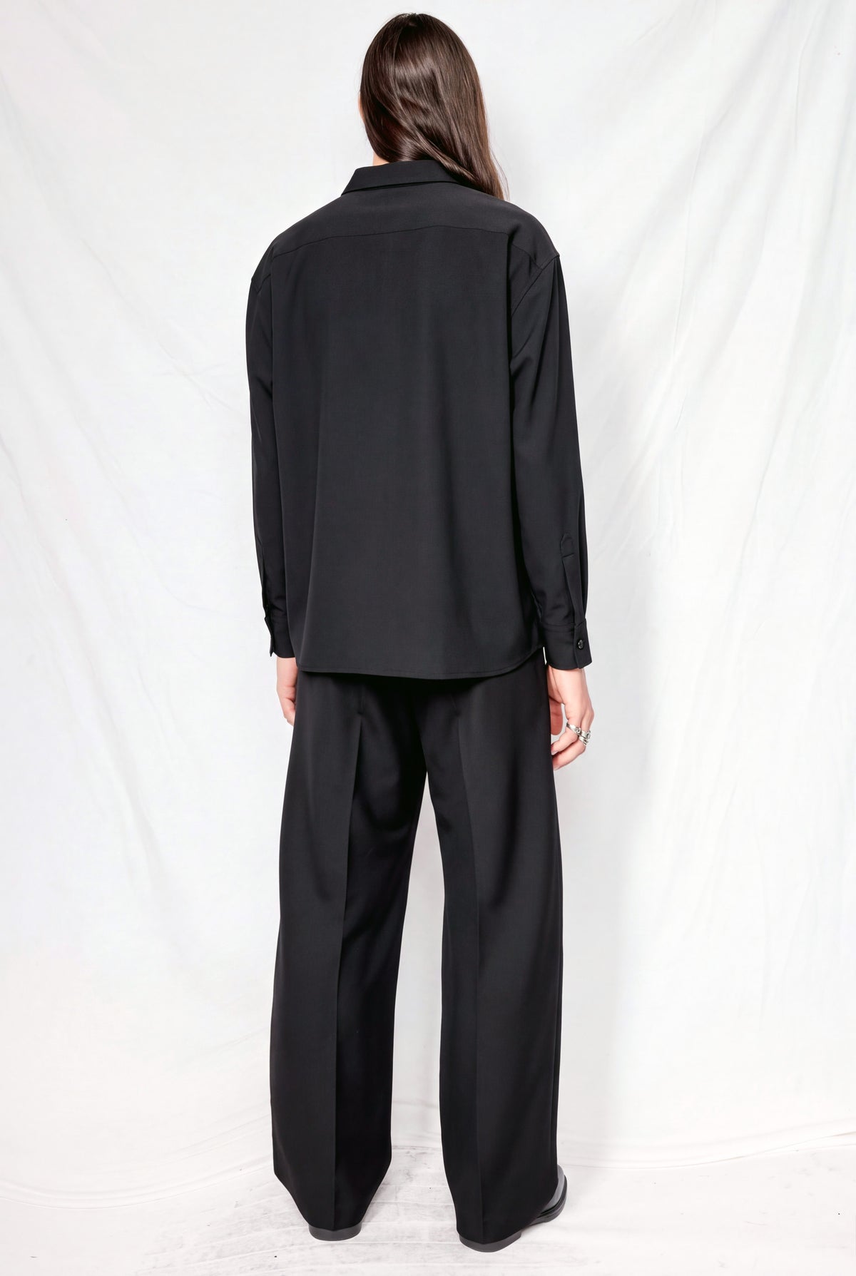 Black Suiting Homme Pant