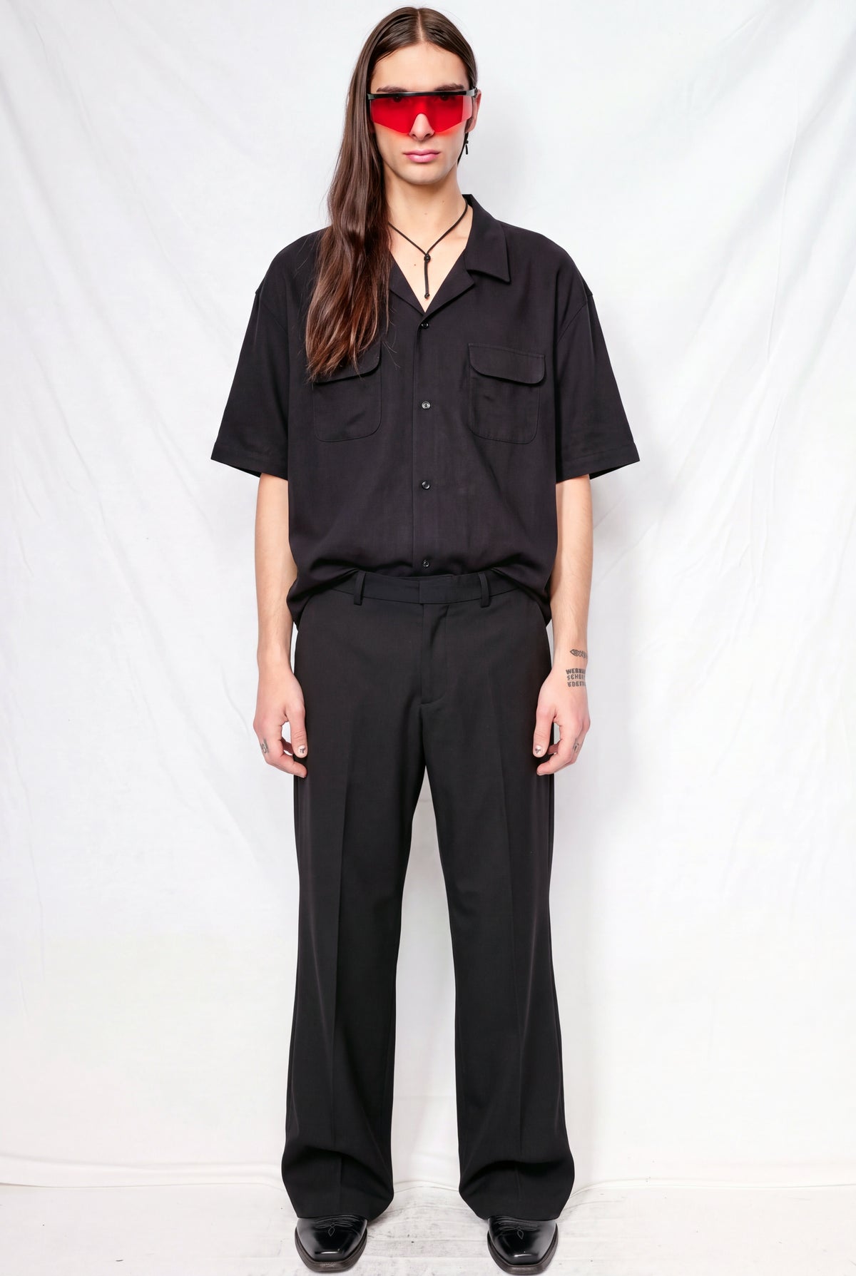 Black Suiting Rare Trouser