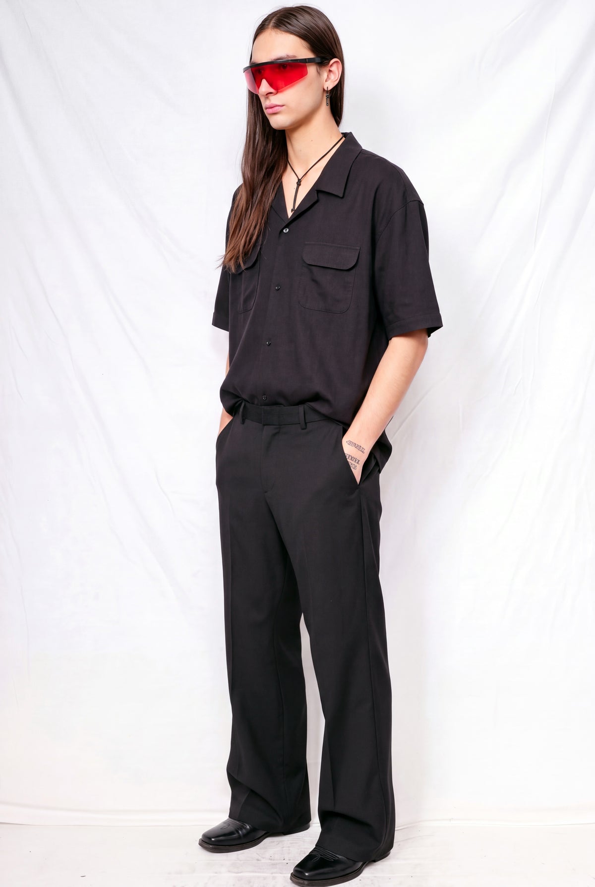 Black Suiting Rare Trouser