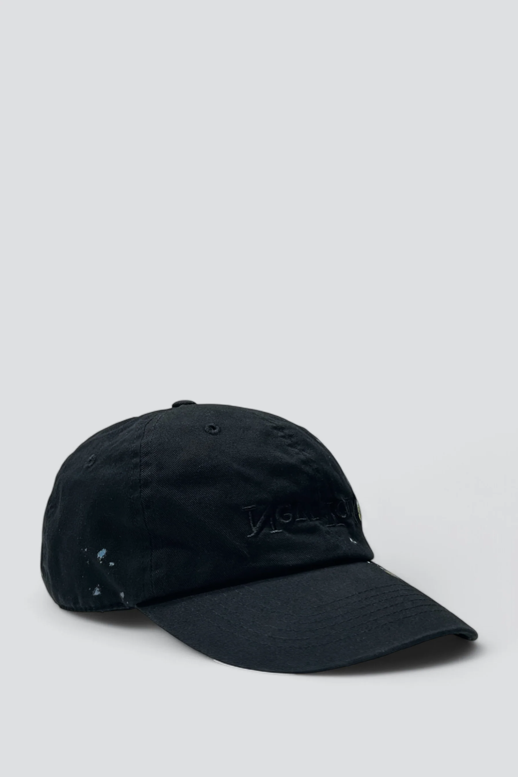New York Embroidered Hat - Black Painted