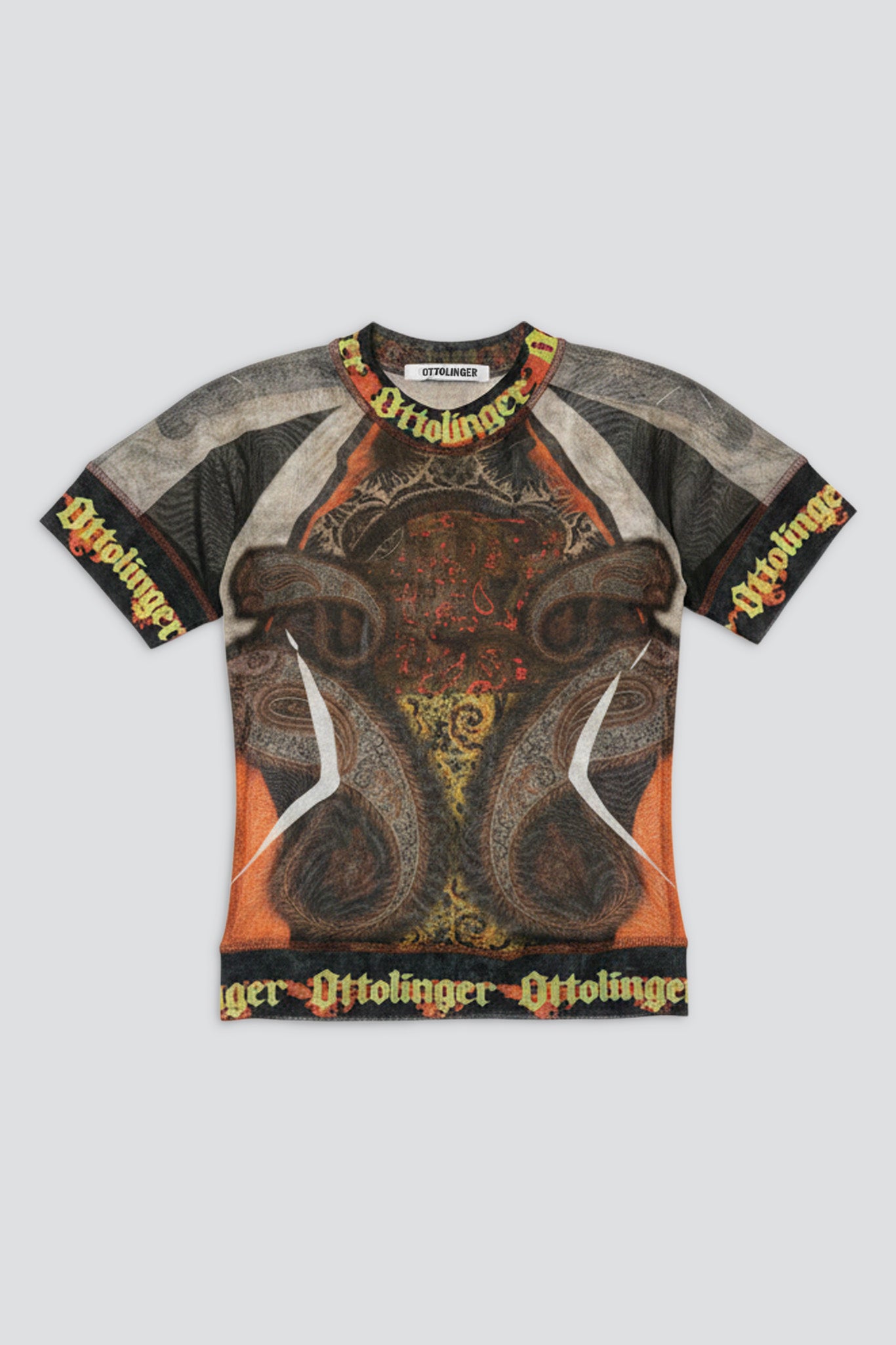 Paisley Mesh T-Shirt