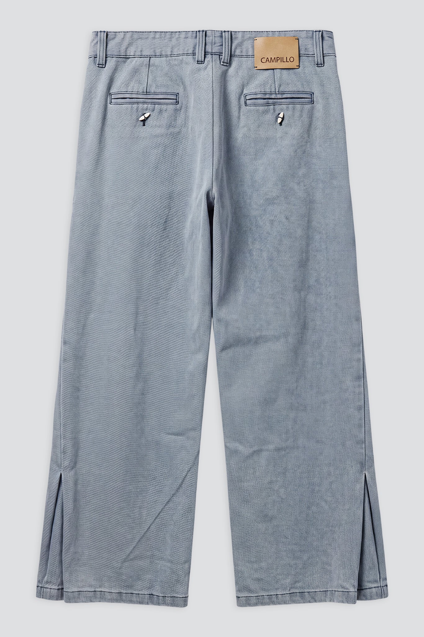 Pale Blue Denim Para Siempre Pants
