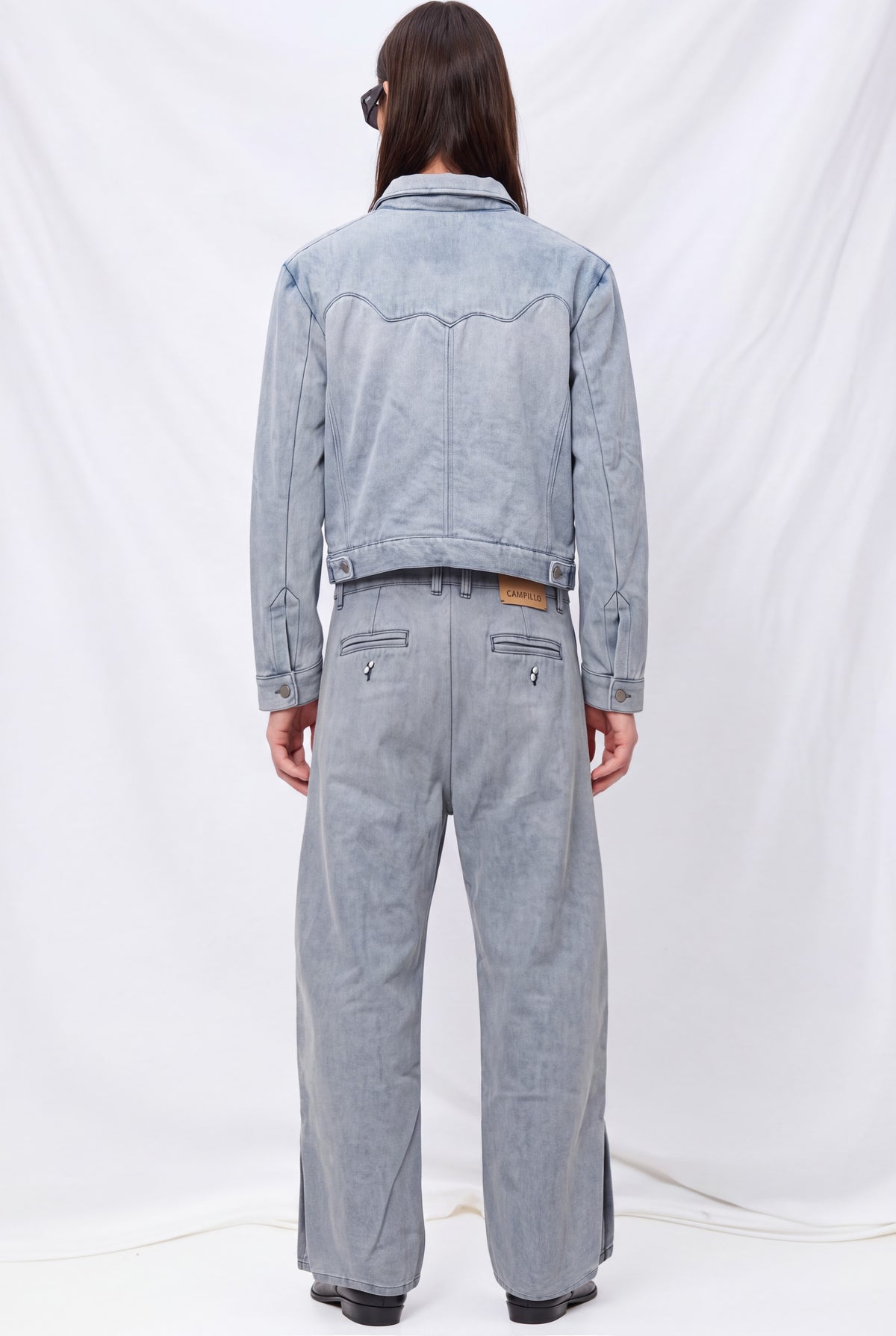 Pale Blue Denim Cuate Jacket