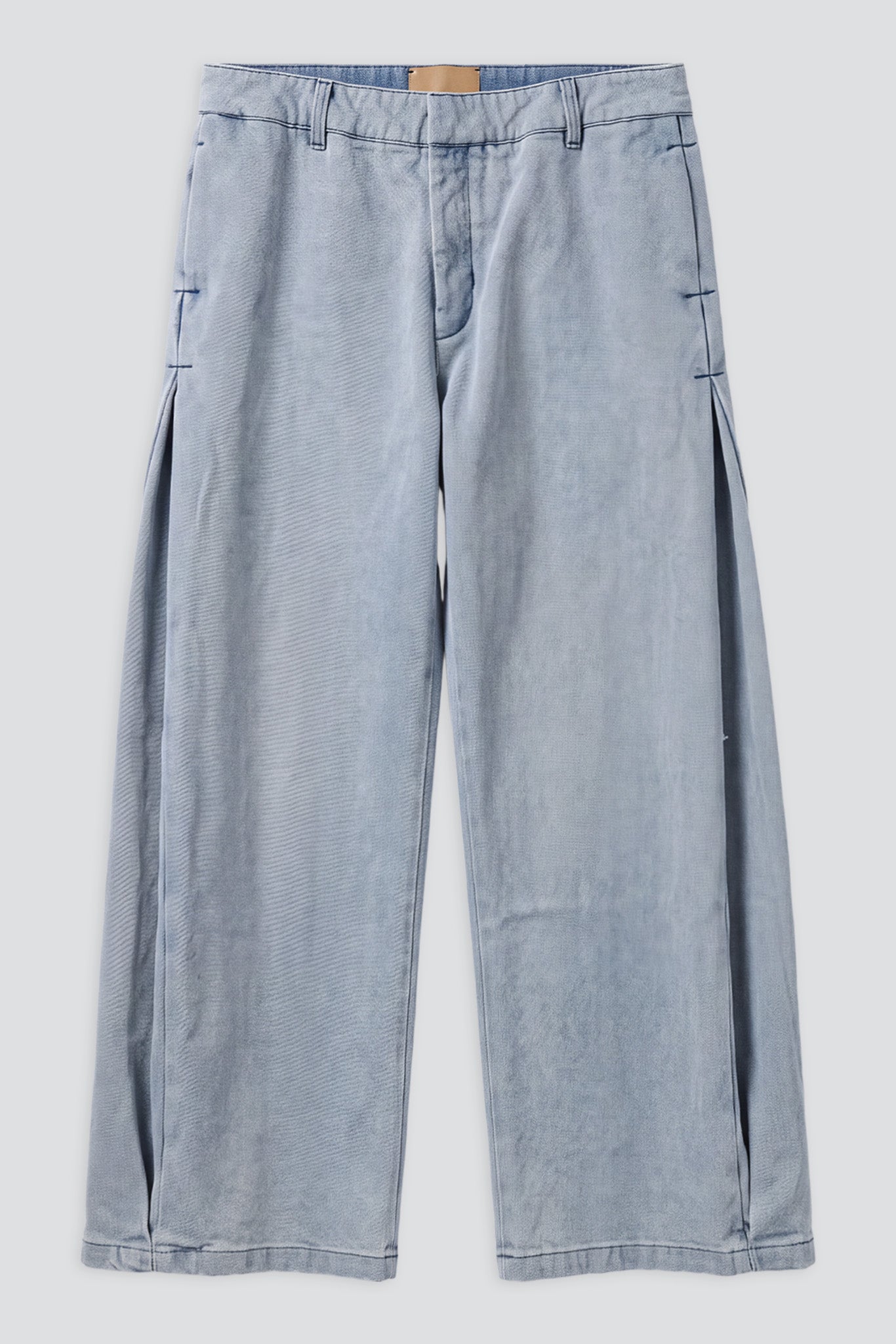 Pale Blue Denim Para Siempre Pants
