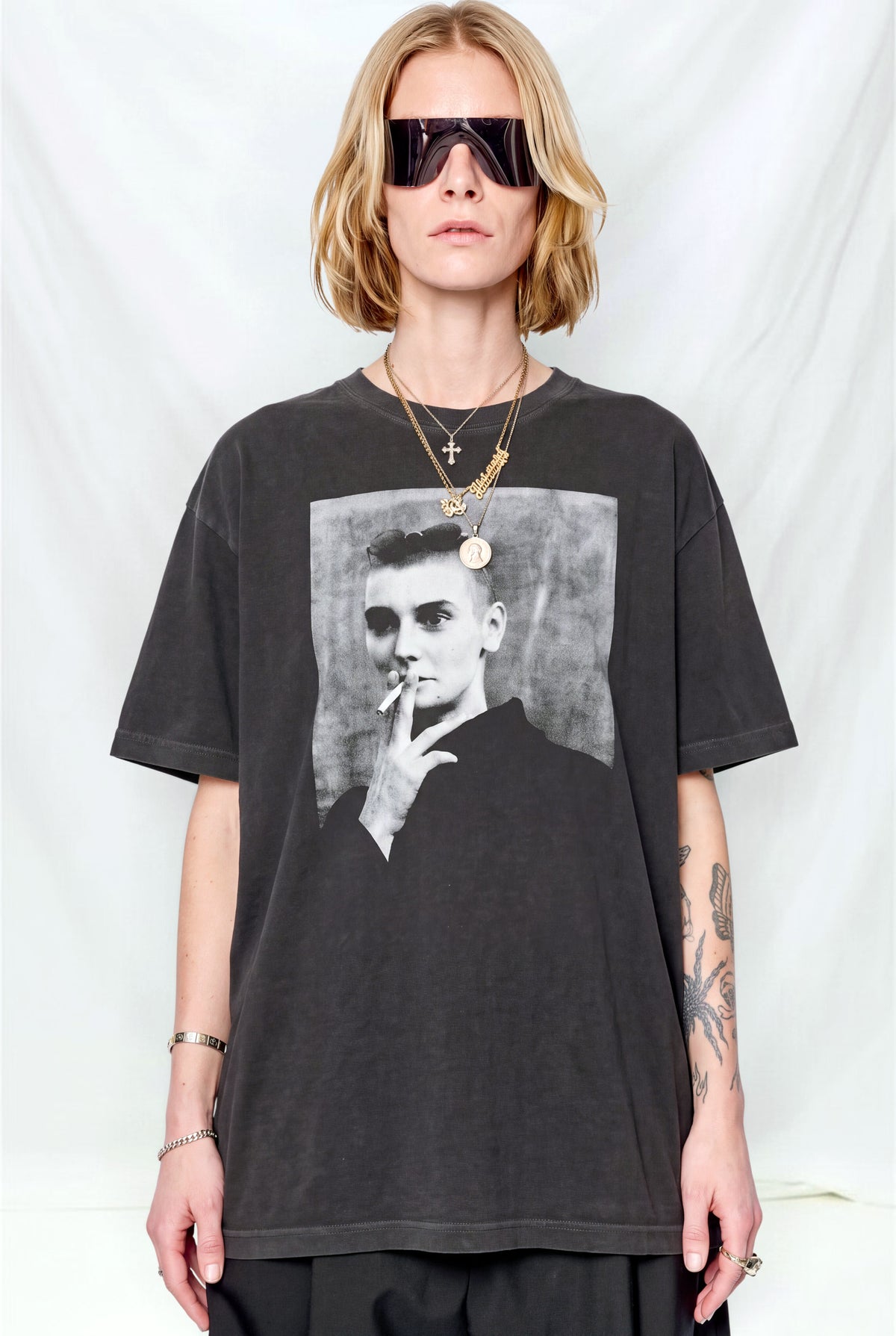 Pepper/White Sinead T-Shirt