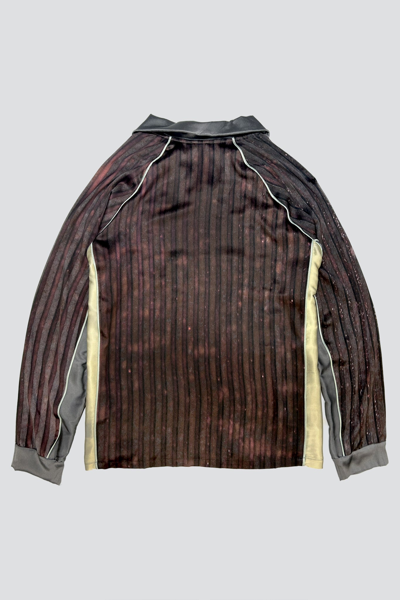 Print Aub Stripes Long Sleeve