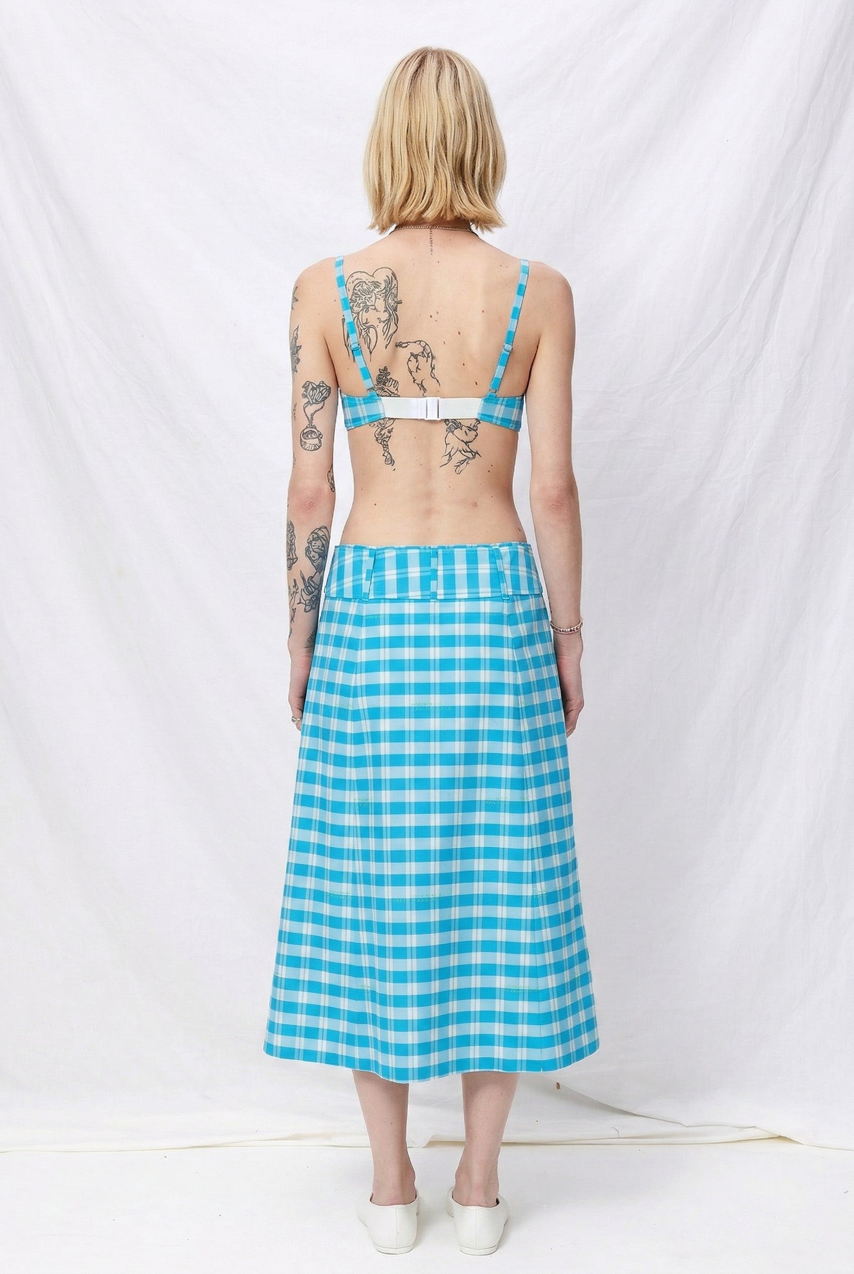 Blue Multi Clio Skirt