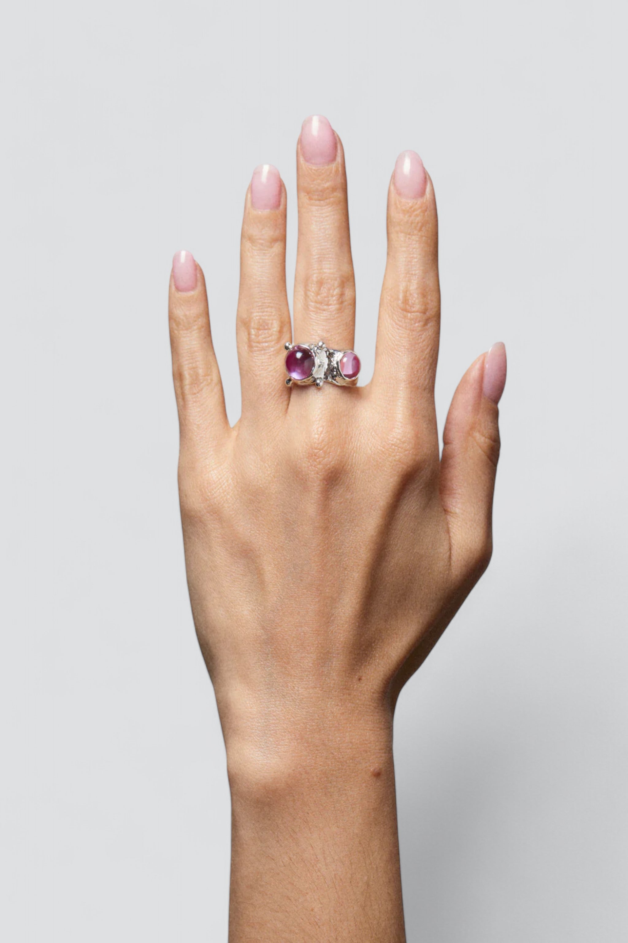 Silver/Pink Pulp Ring - Mondo Mondo – Assembly New York
