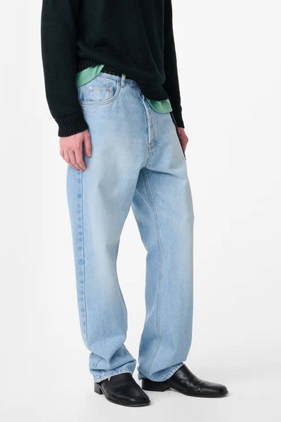 デニム/ジーンズ Kolor20ss Bleached Wash Riso Denim Pant - Studio Nicholson – Assembly New York