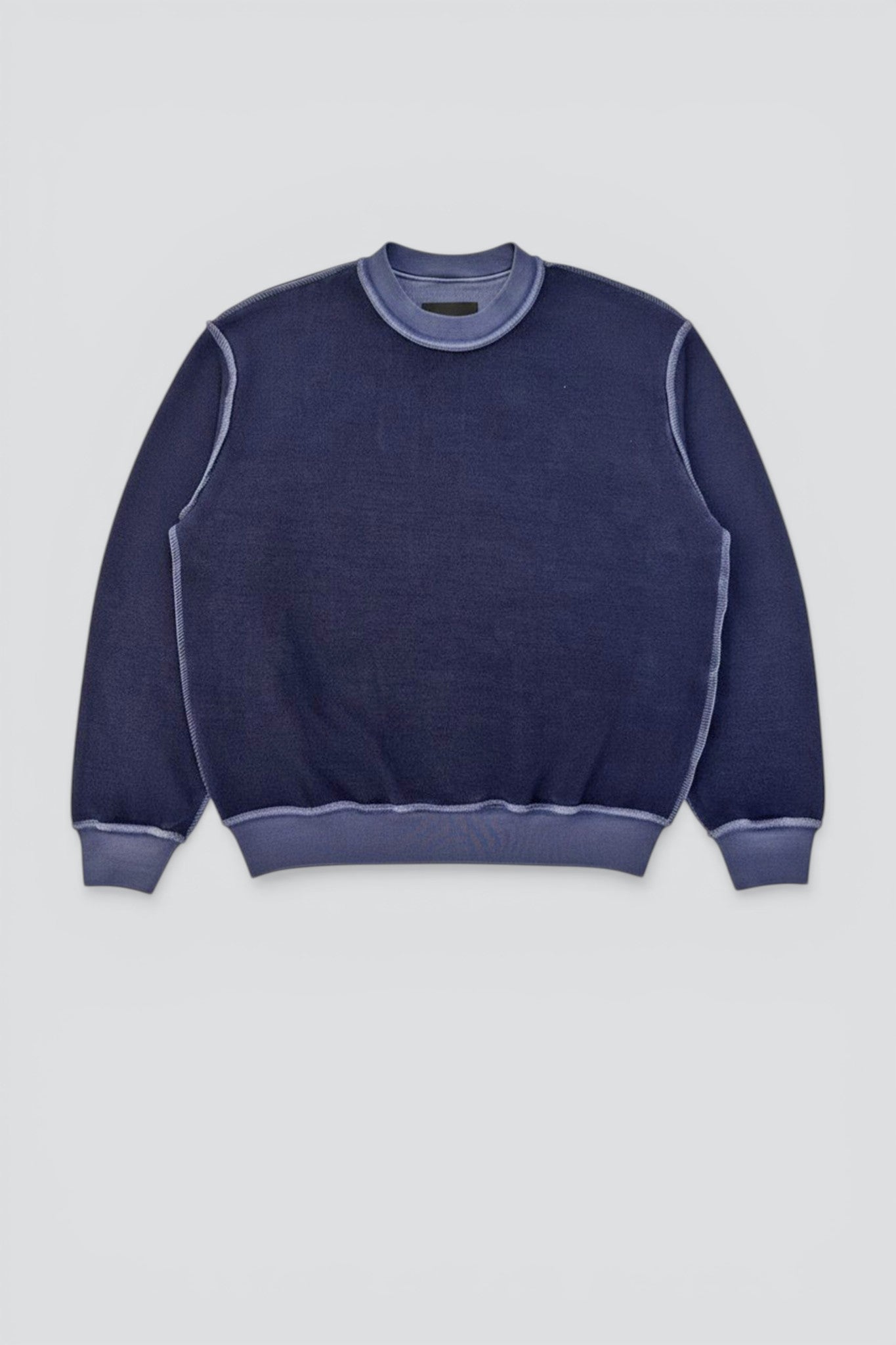 Blue Reversed Sweatshirt