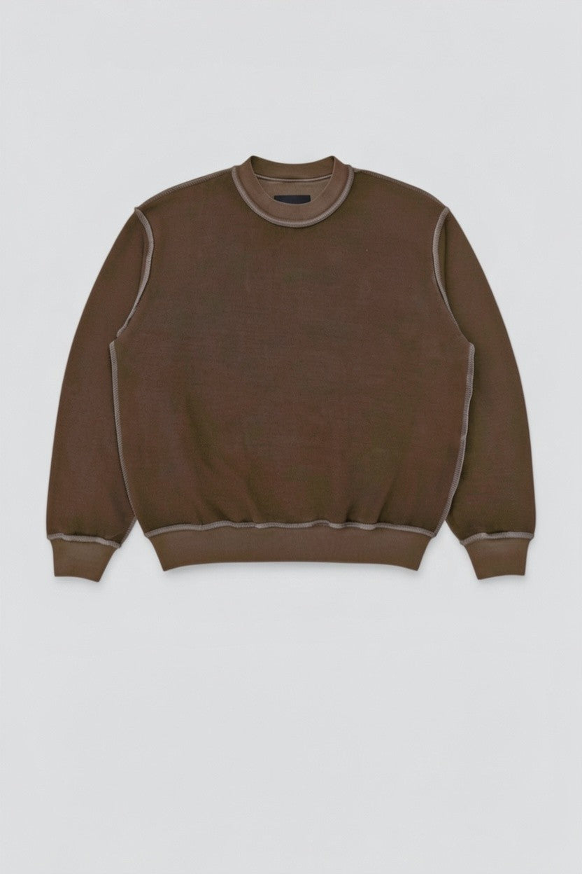 Brown Reversed Sweatshirt