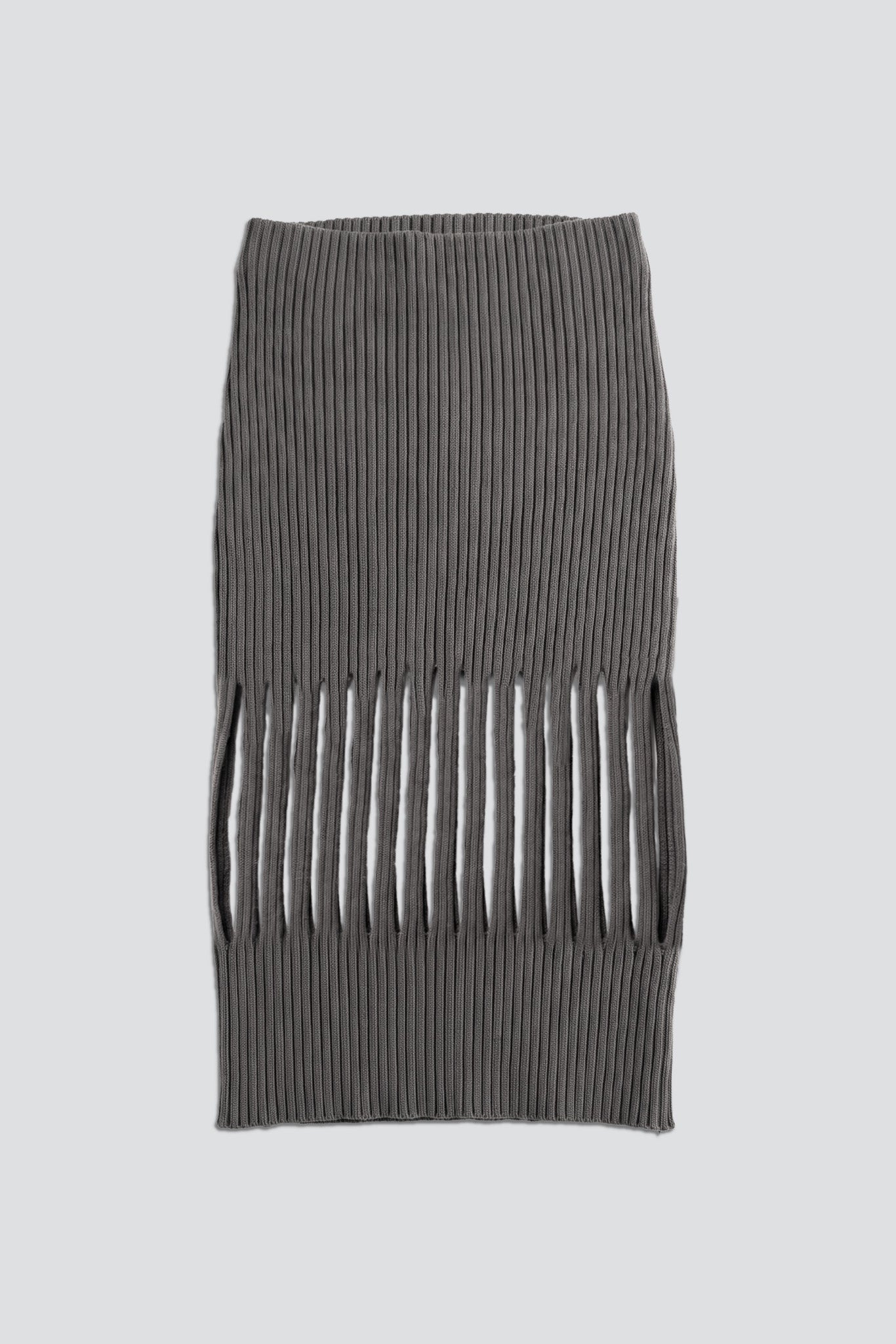 Ash Brown Landscnecht Rib Skirt