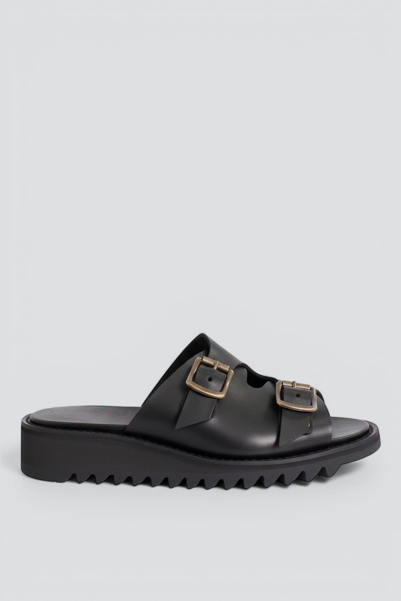 Black Fiba Sandal