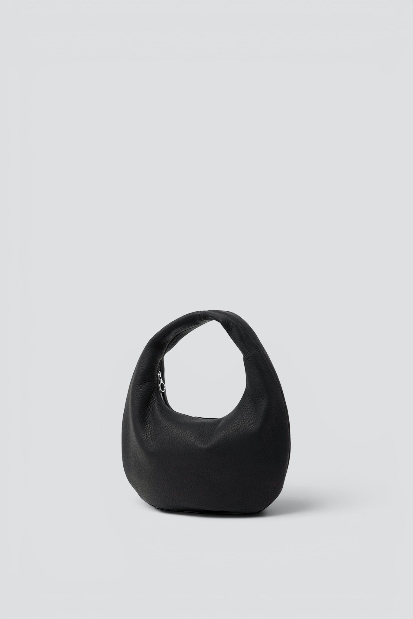 Black Round One Shoulder S