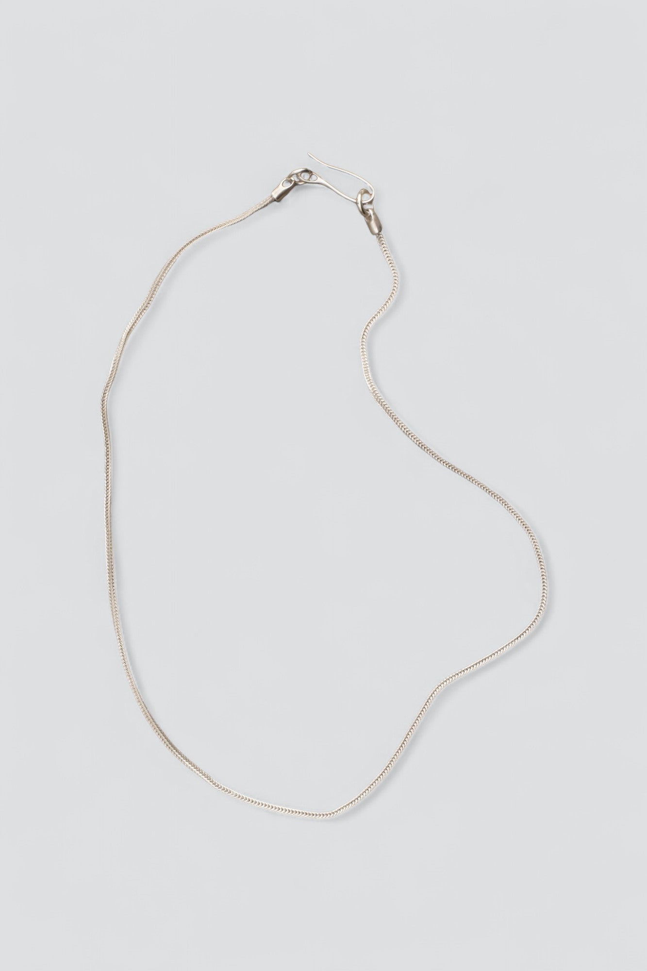 Sterling Silver Round Corner Chain